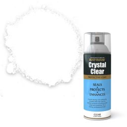 Rust-Oleum Crystal clear Gloss Lacquer Spray paint, 400ml