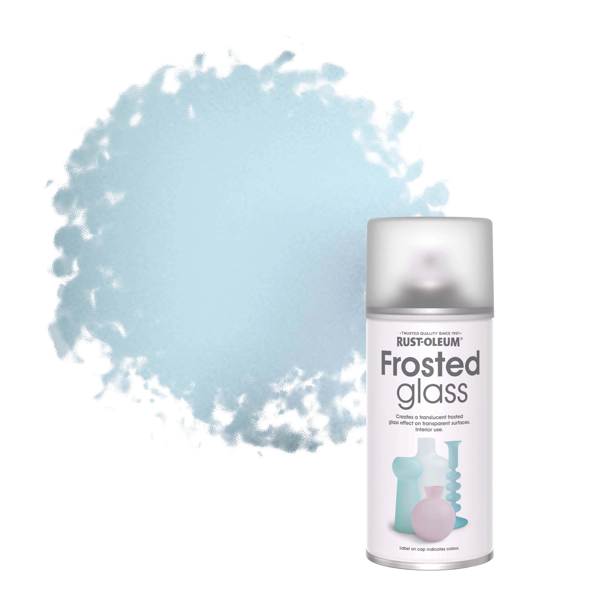 Frost glass deals paint