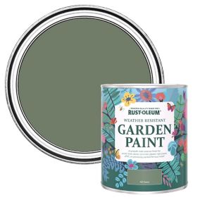 Rust-Oleum Garden Paint All Green Matt Multi-surface Garden Paint, 750ml Tin