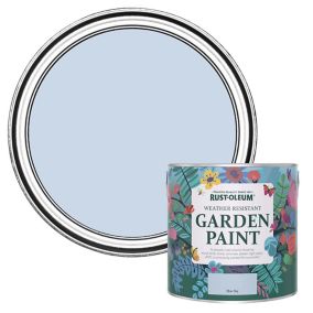 Rust-Oleum Garden Paint Blue Sky Matt Multi-surface Garden Paint, 2.5L Tin