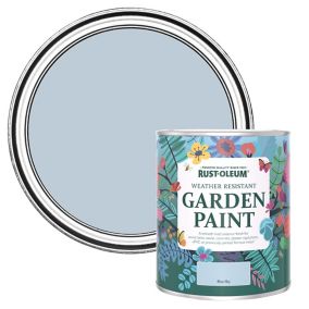 Rust-Oleum Garden Paint Blue Sky Matt Multi-surface Garden Paint, 750ml Tin