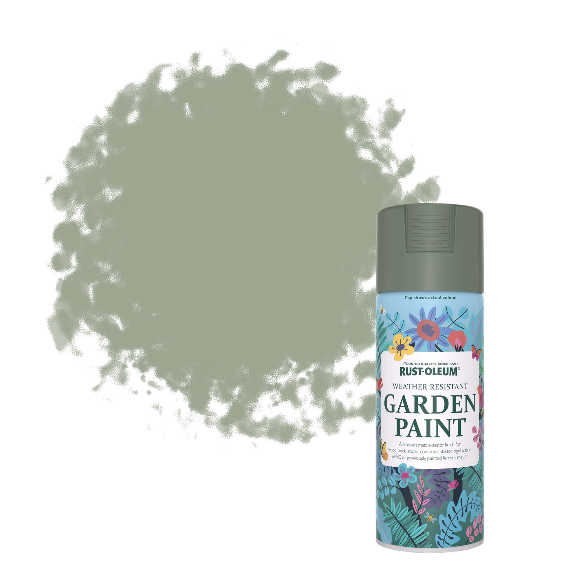Rust-Oleum Garden Paint Bramwell Matt Multi-surface Garden Paint, 400ml Spray can