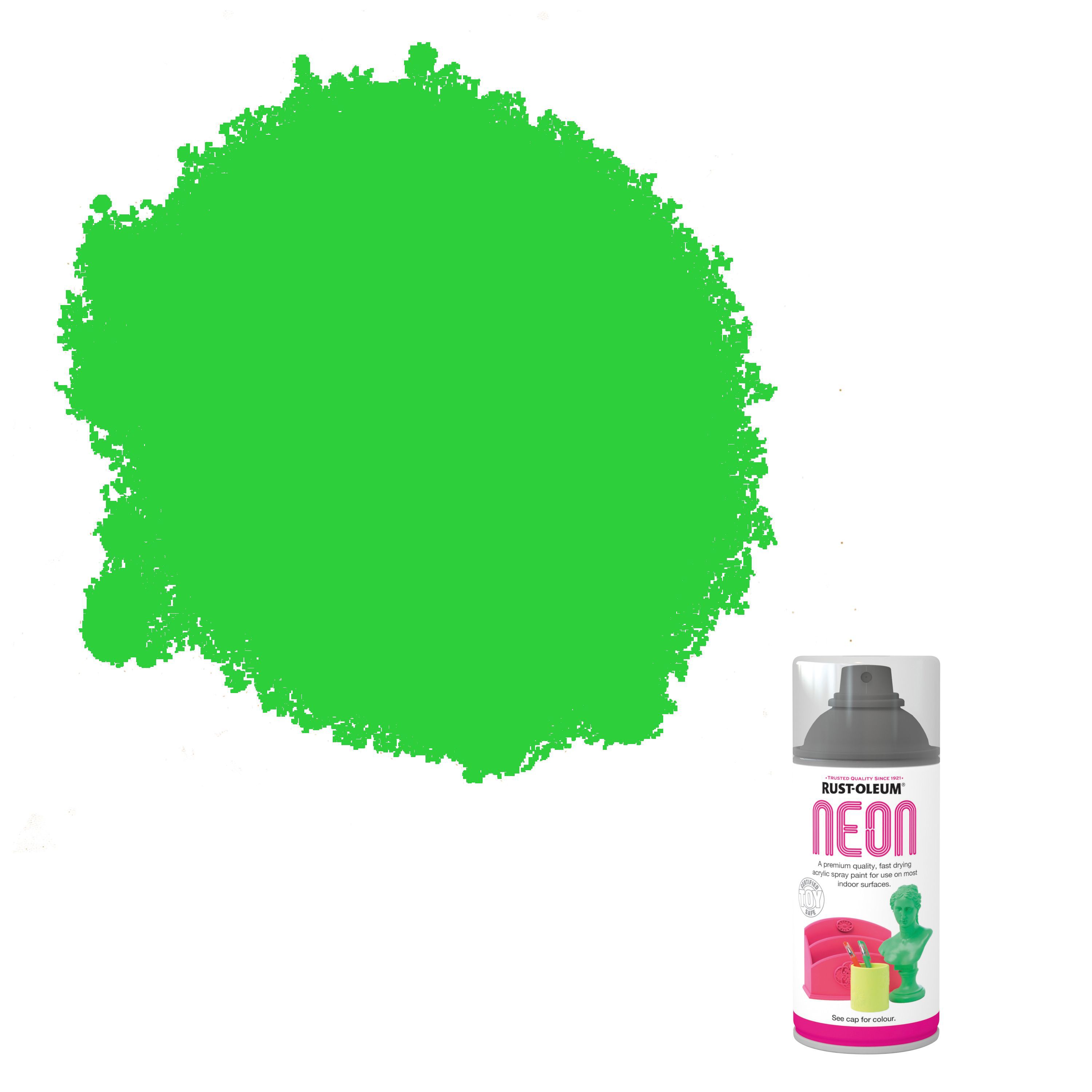 Green spray online paint