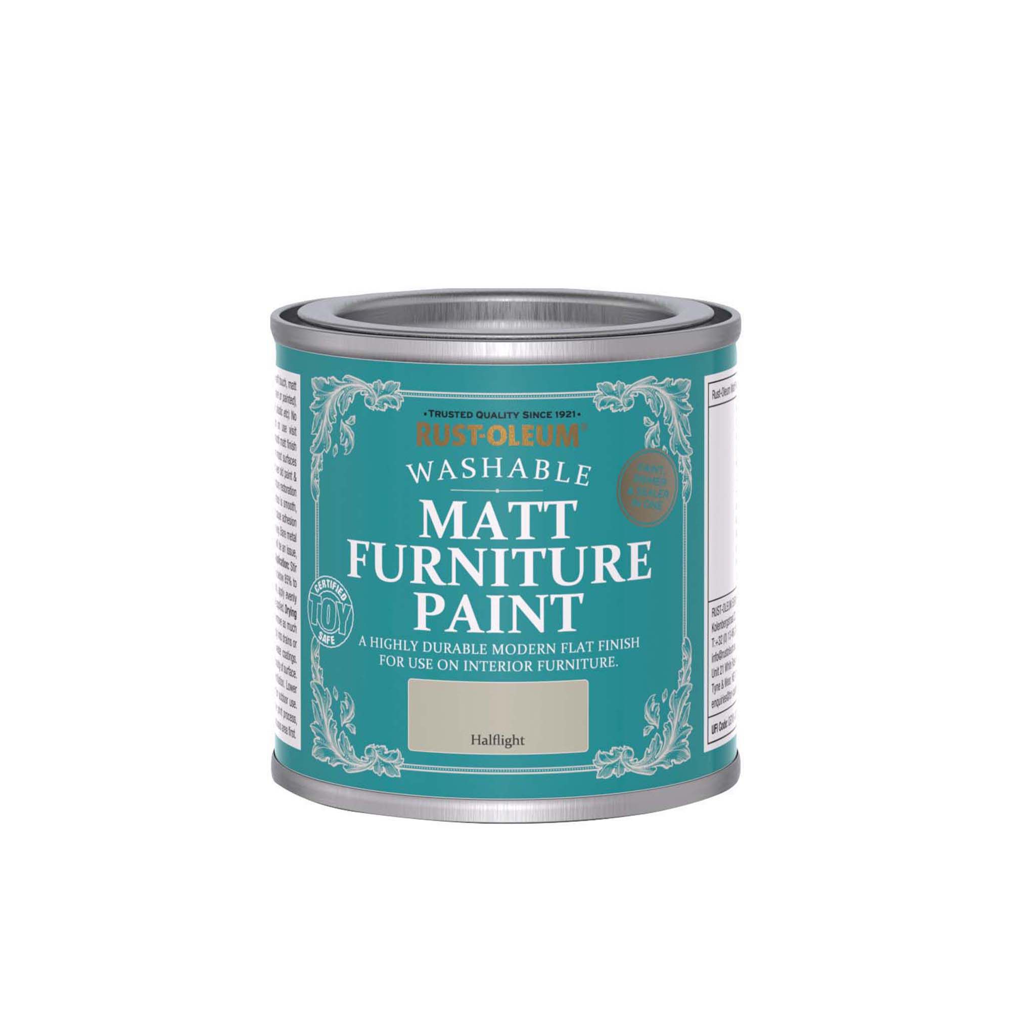 Rust-Oleum Halflight Matt Furniture paint, 125ml