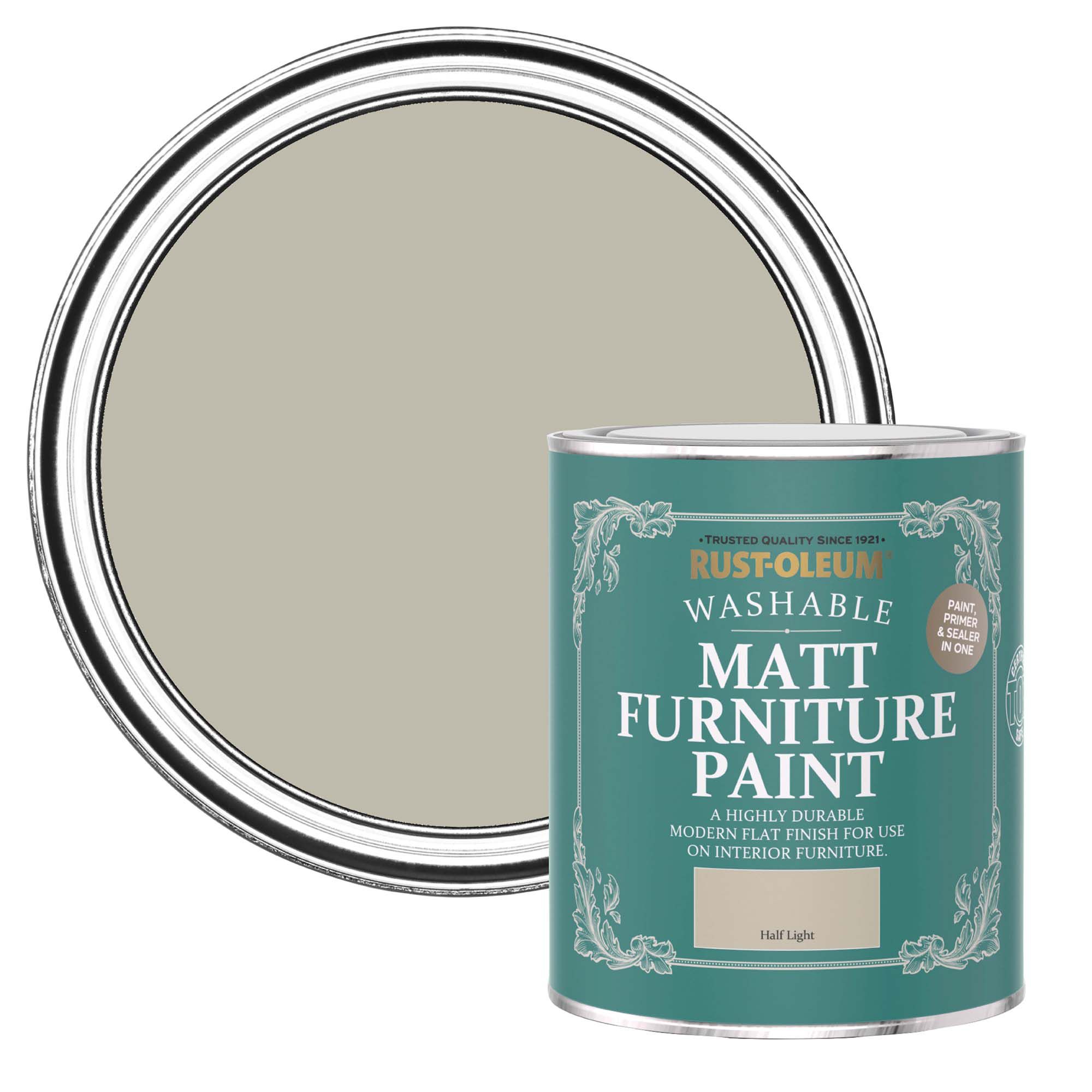 Rust-Oleum Halflight Matt Furniture paint, 750ml