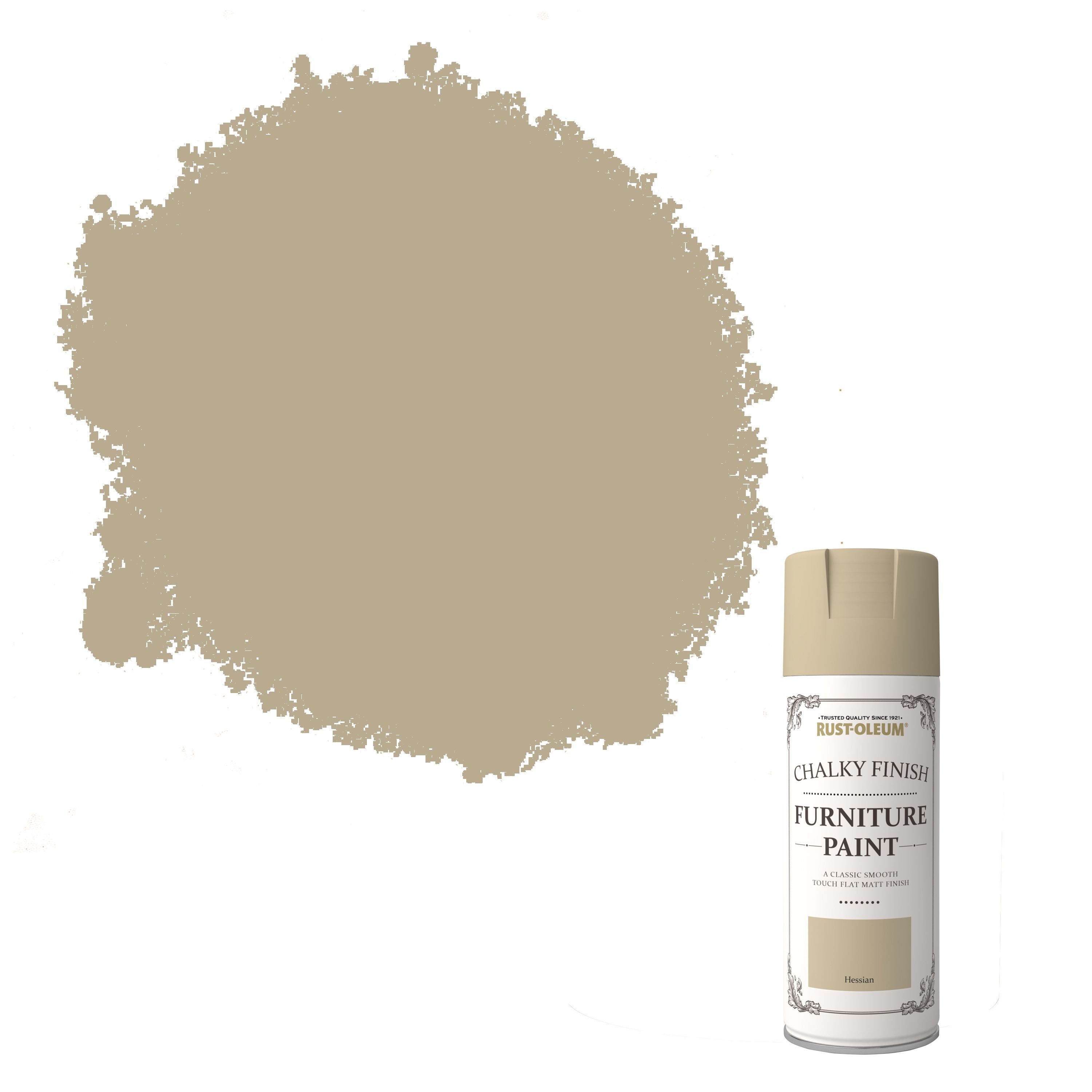 Rust-Oleum Hessian Flat matt Furniture paint, 400ml