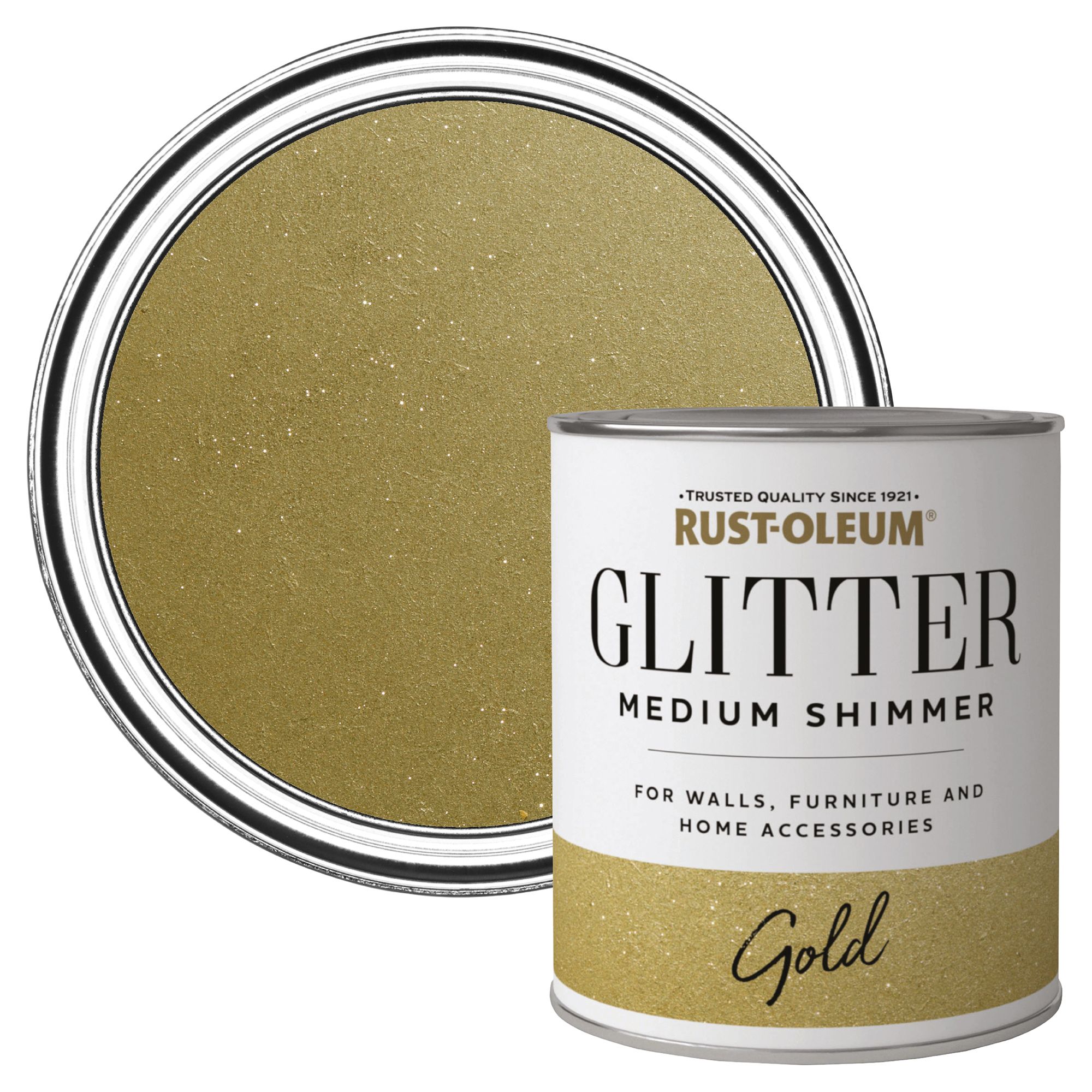 Rust-Oleum - Metallic Furniture Paint Gold 750ml