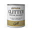 Rust-Oleum Medium Shimmer Gold Glitter effect Mid sheen Multi-surface Topcoat Paint glitter, 750ml
