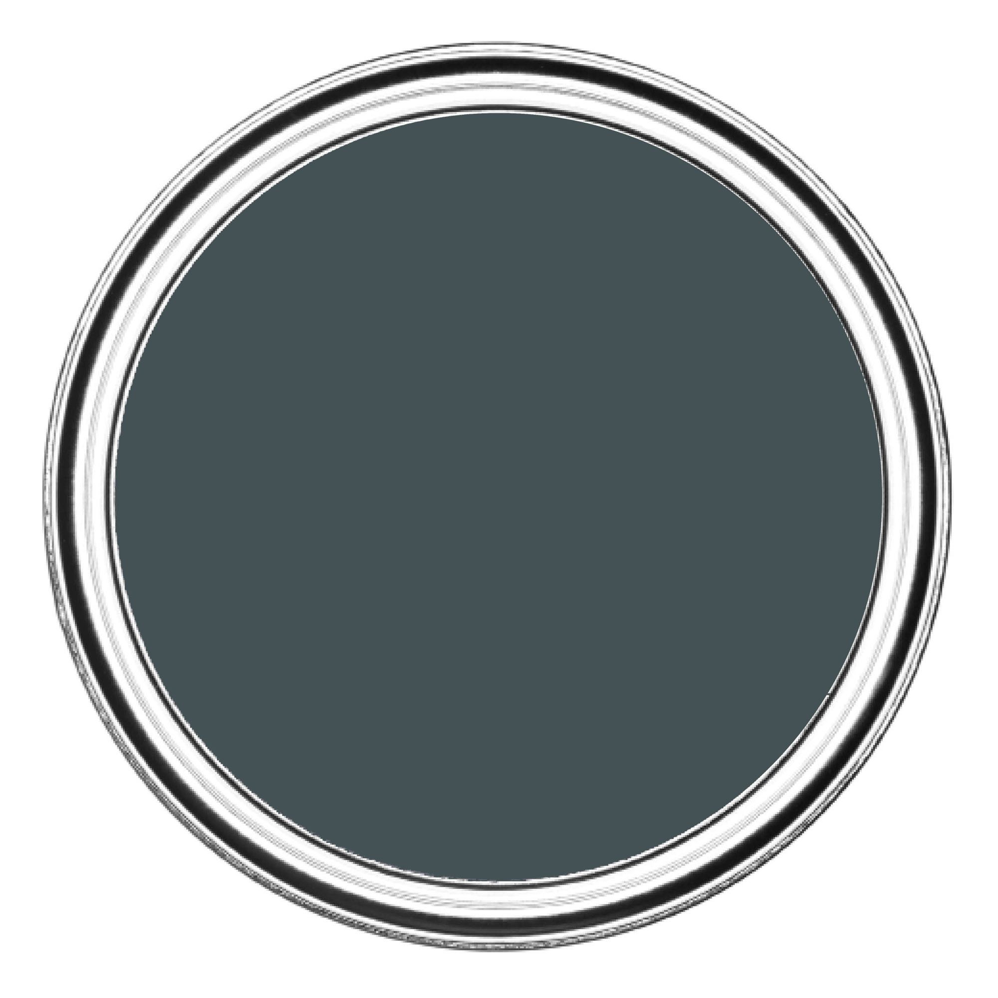Rust-Oleum Metal Expert Anthracite Satin Topcoat Paint, 250ml Tin