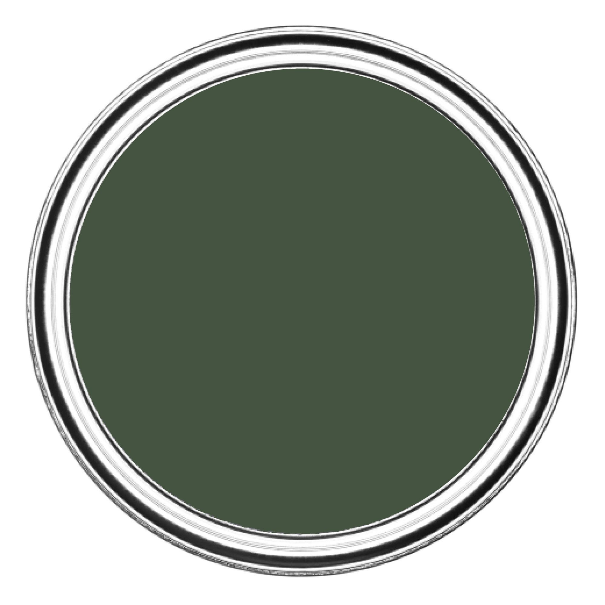 Rust-Oleum Metal Expert Chrome Green Satin Topcoat Paint, 250ml Tin