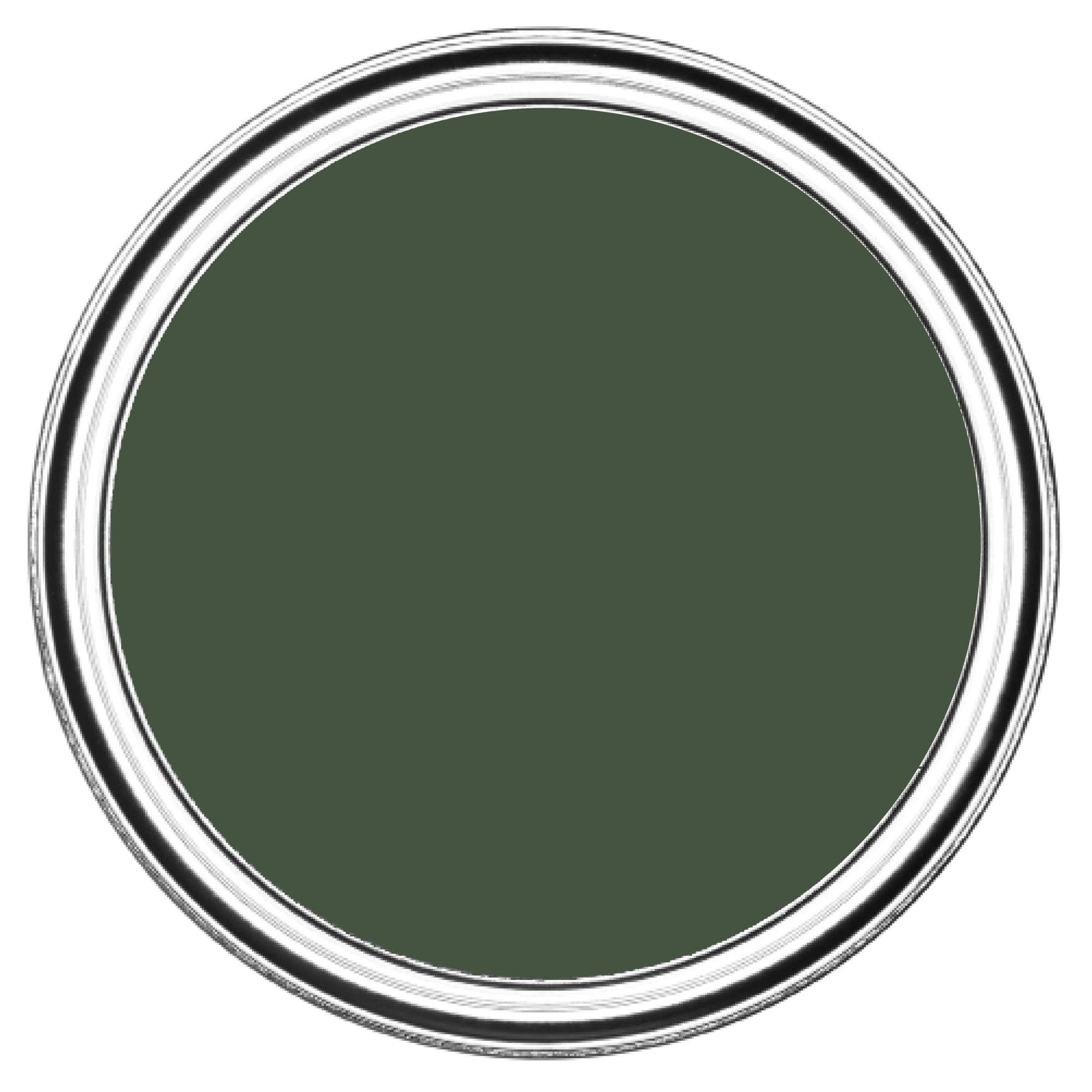 Rust-Oleum Metal Expert Chrome Green Satin Topcoat Paint, 750ml Tin