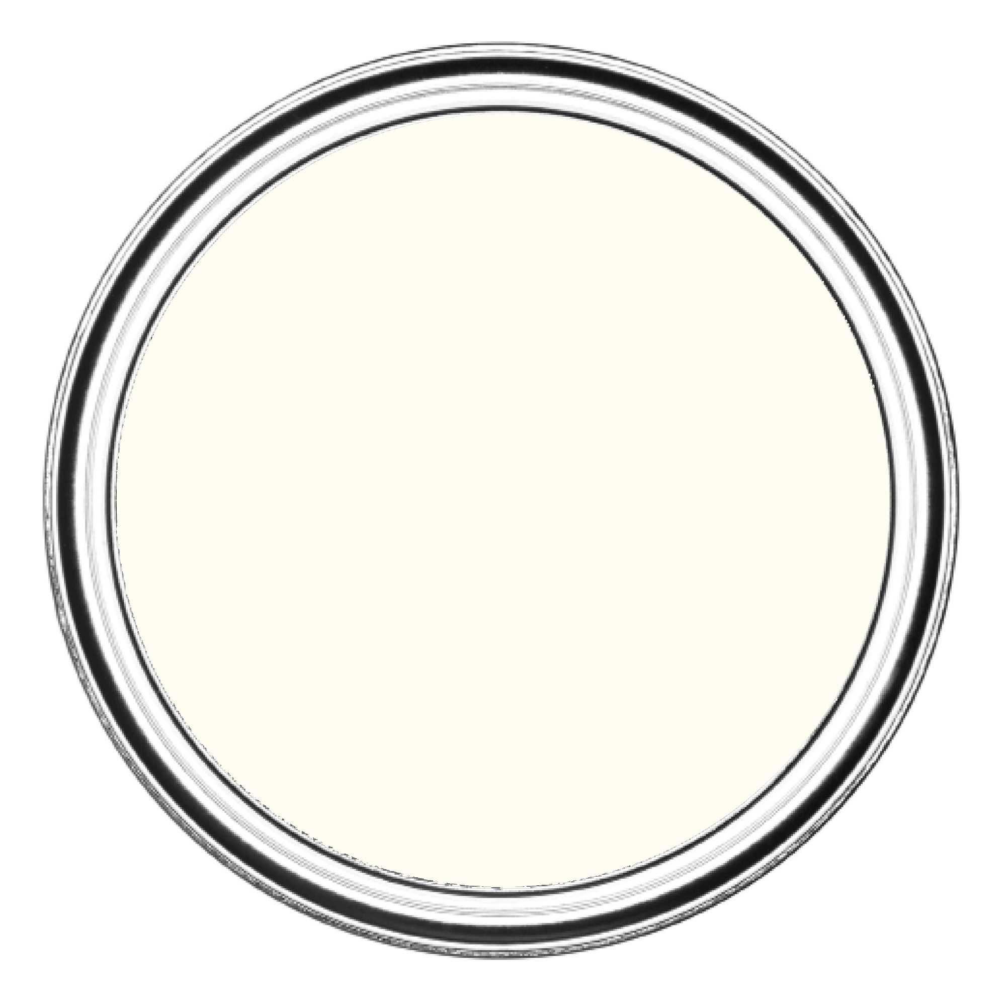Rust-Oleum Metal Expert White Satin Topcoat Paint, 250ml Tin