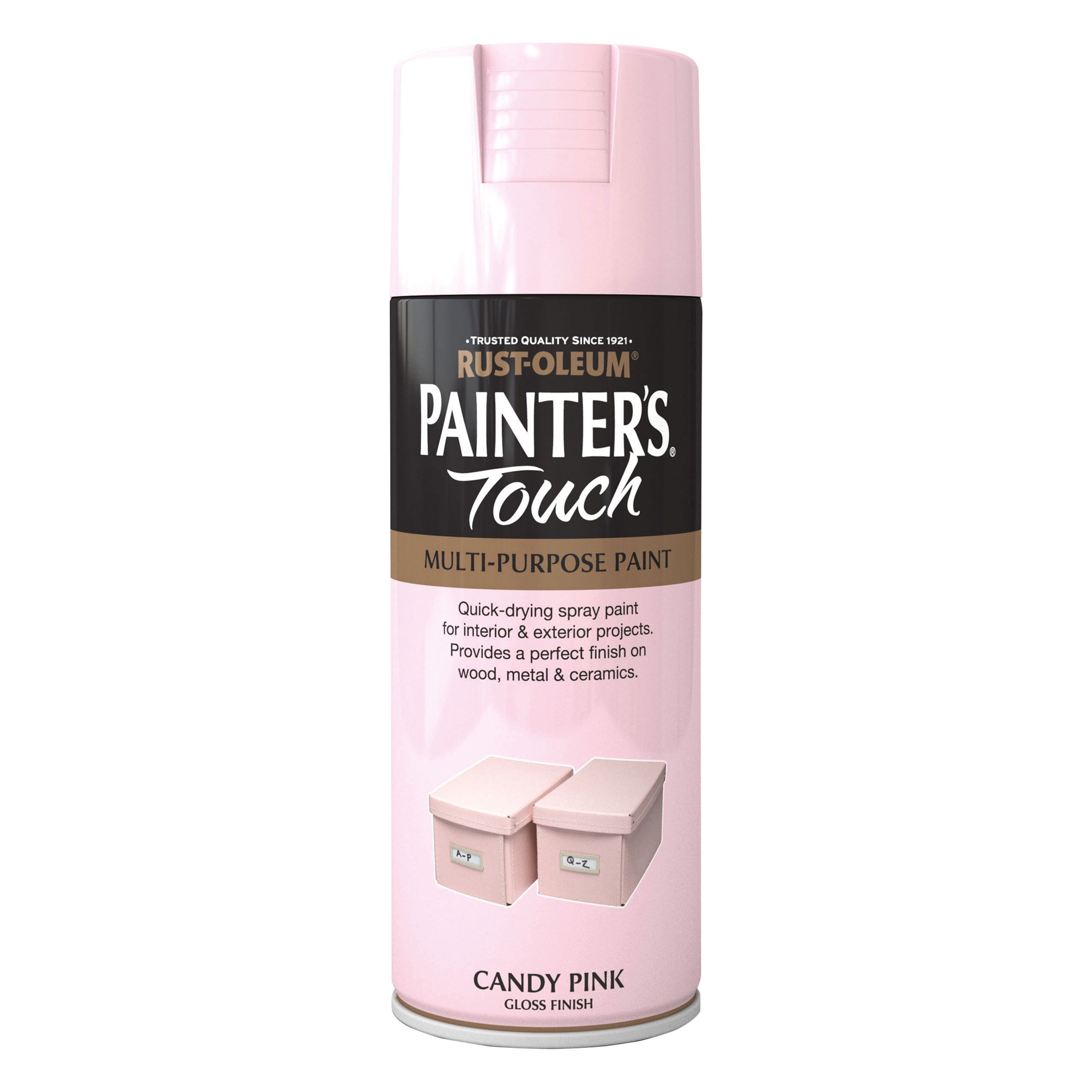 Rust-Oleum Painter's Touch Gold effect Multi-surface Decorative spray paint,  150ml