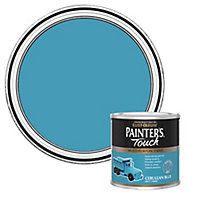 Rust-Oleum Painter's Touch Cerulean Blue Matt Furniture paint, 250ml