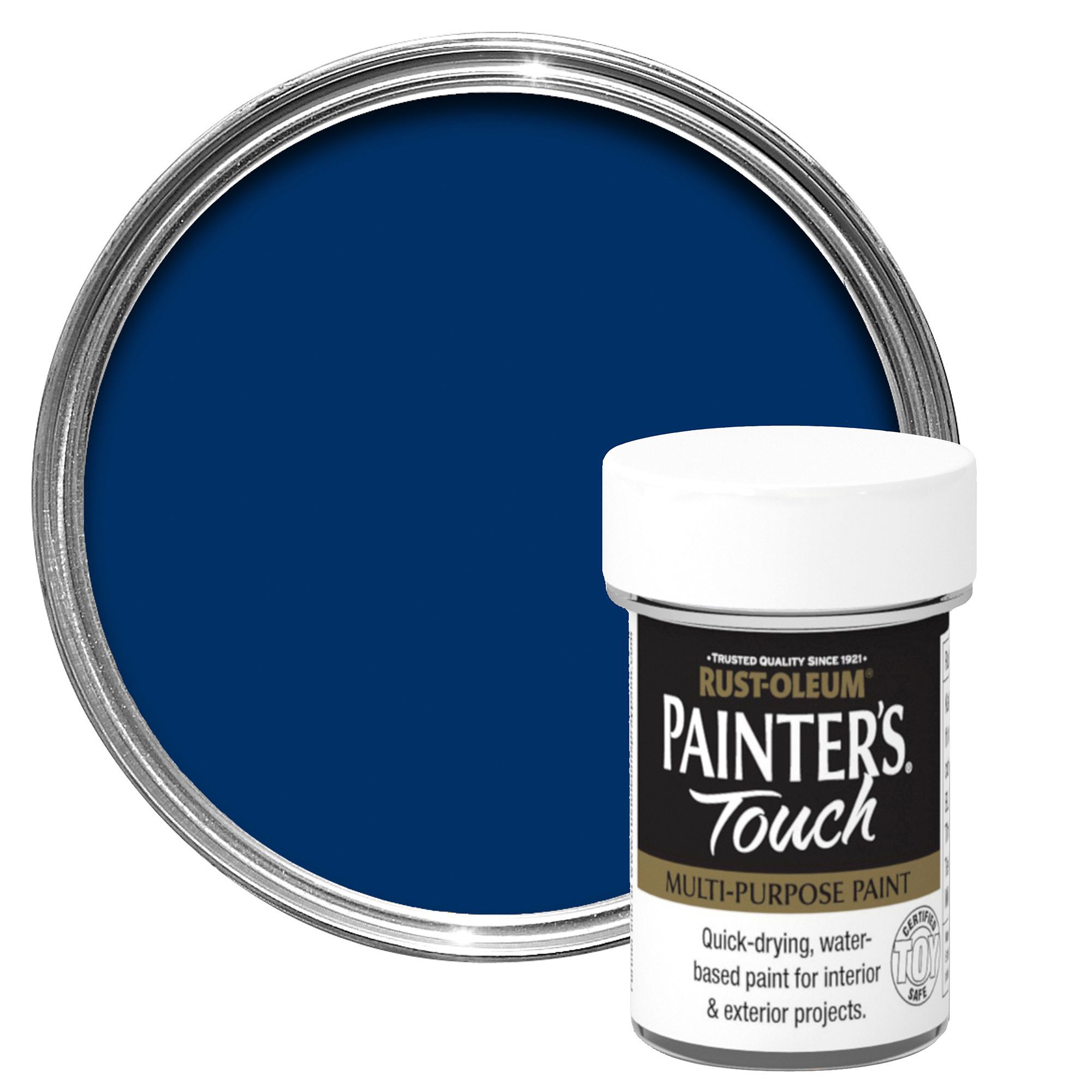 Rust-Oleum Painter's Touch White Satinwood Multi-surface Decorative spray  paint, 400ml