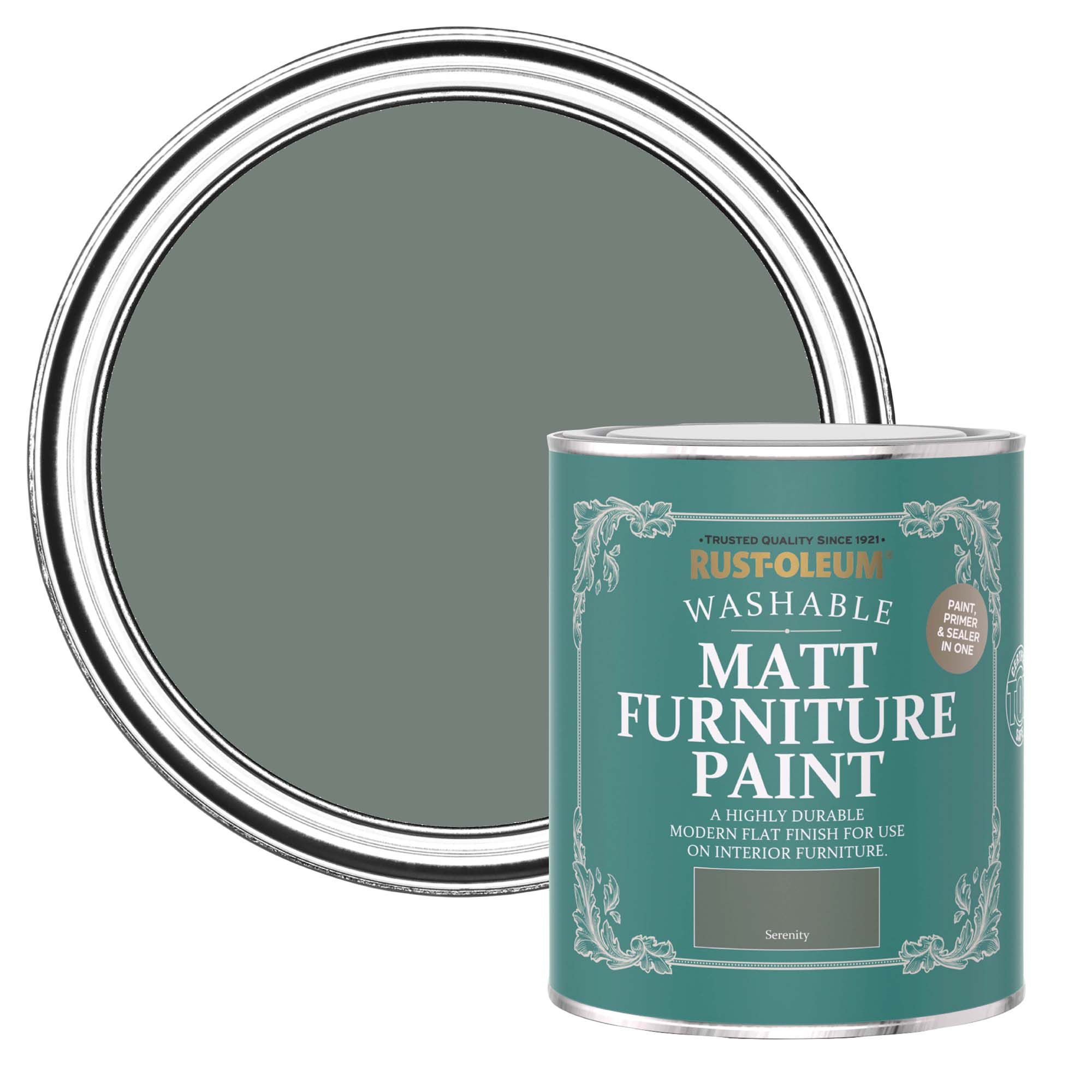 Rust-Oleum Serenity Matt Furniture paint, 750ml