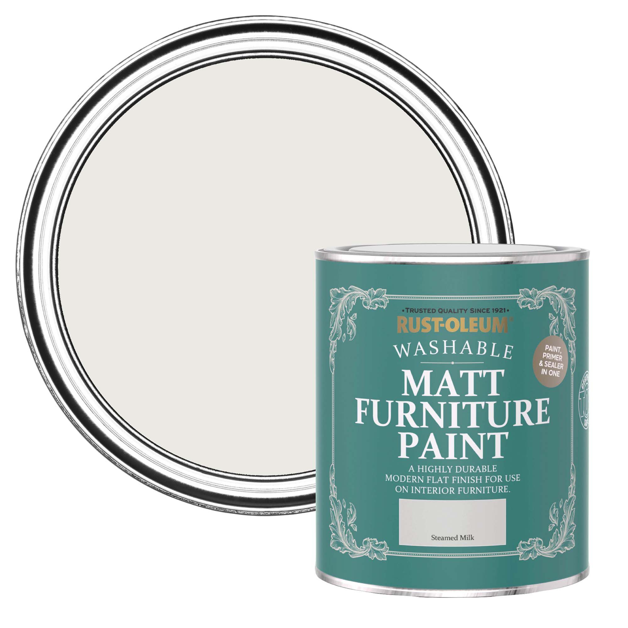Rust-Oleum Steamed Milk Matt Furniture paint, 750ml