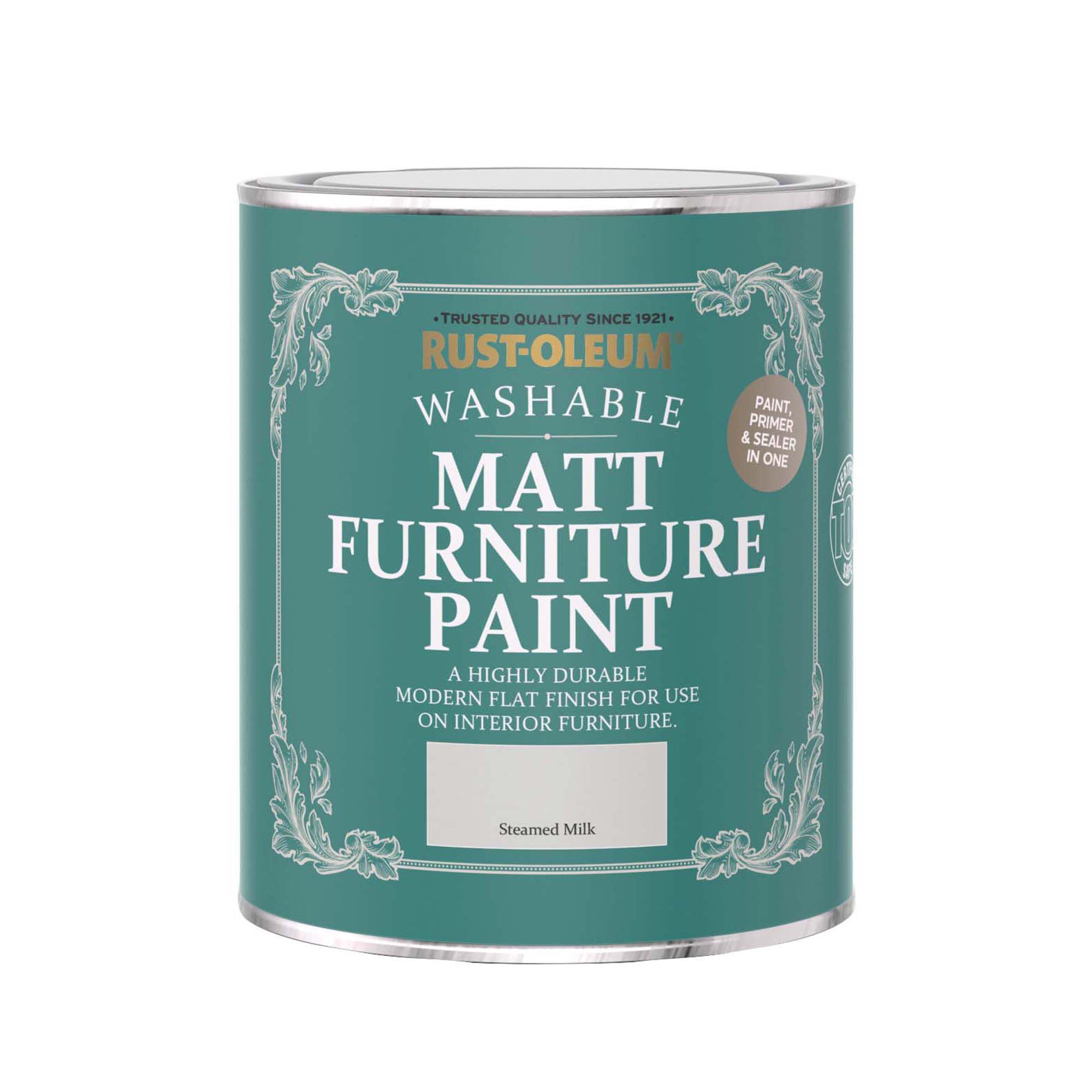 Rust-Oleum Steamed Milk Matt Furniture paint, 750ml
