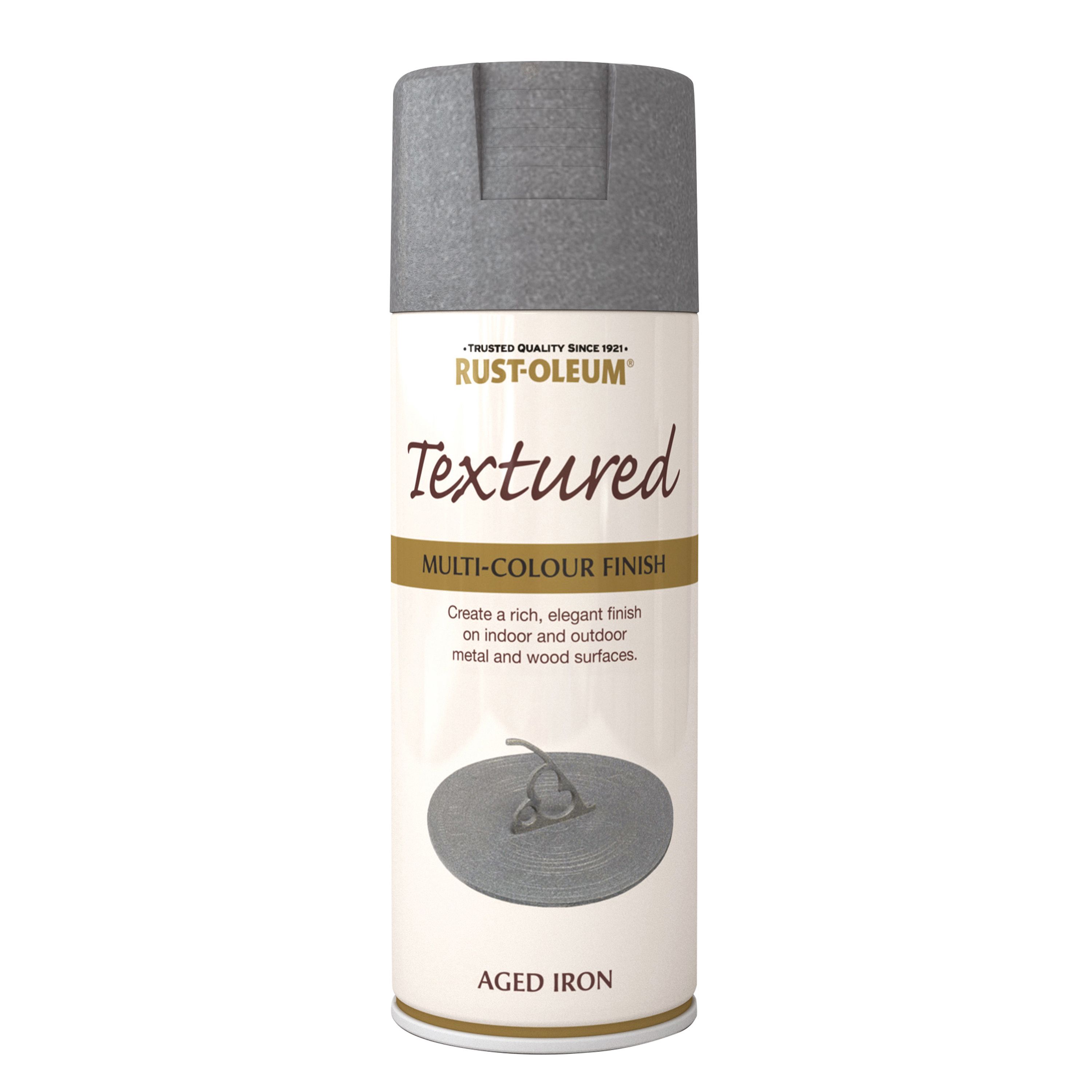 Rust-Oleum Stone Aged iron Multi-surface Spray paint, 400ml