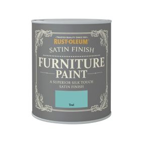 Rust-Oleum Teal Satin Furniture paint, 0.75L