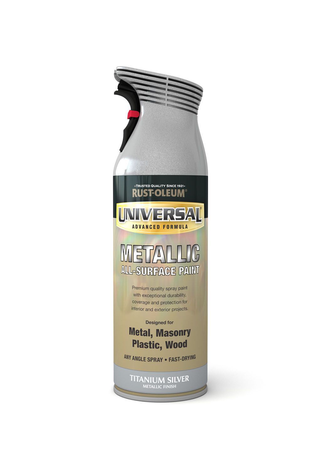 Rust-Oleum Universal Titanium silver effect Multi-surface Protector ...