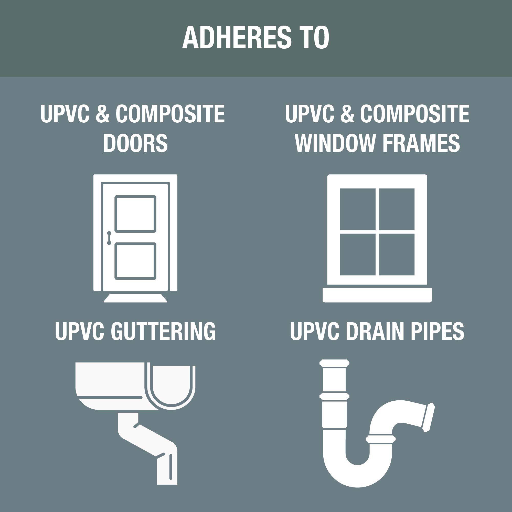 Rust-Oleum uPVC Marine Grey Matt Paint, 750ml