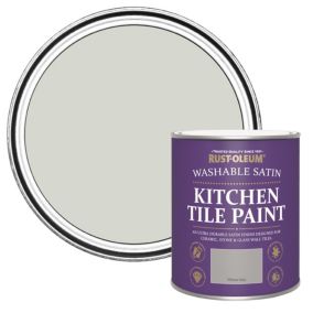 Rust-Oleum Winter Grey Matt Kitchen Wall tile & panelling paint, 750ml