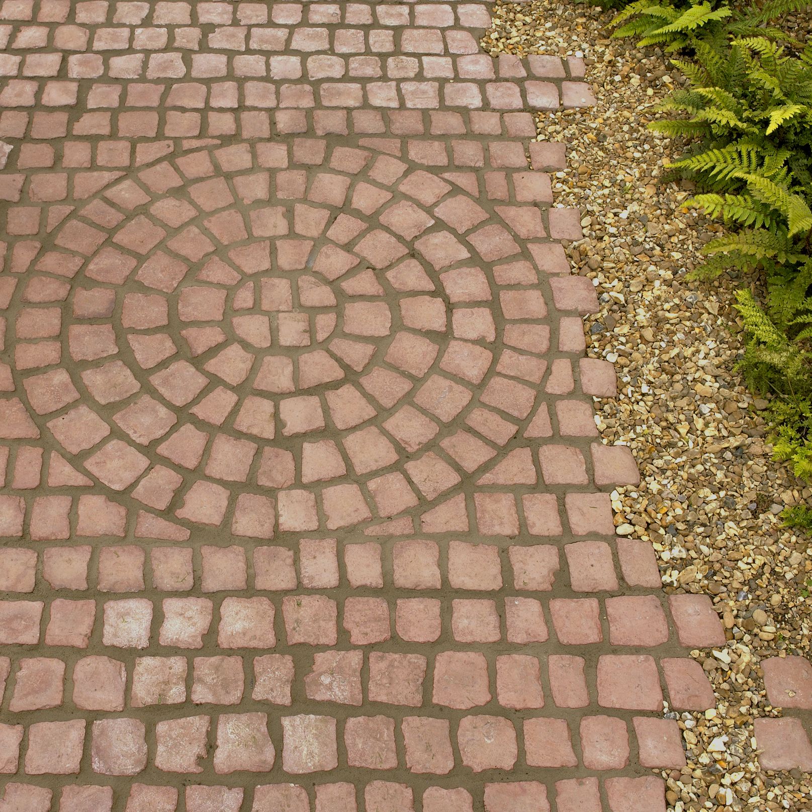 Rustic red Carpet stone 0.5m²