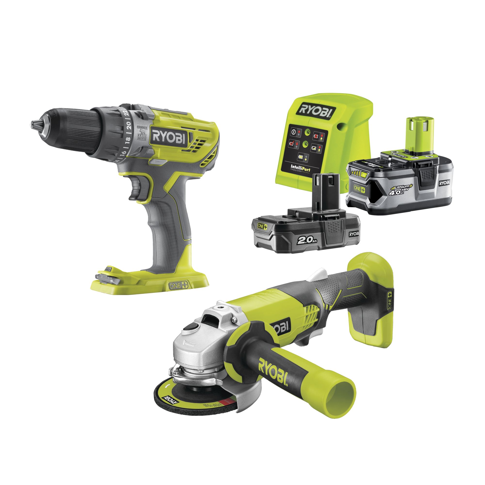 Ryobi on sale cordless set