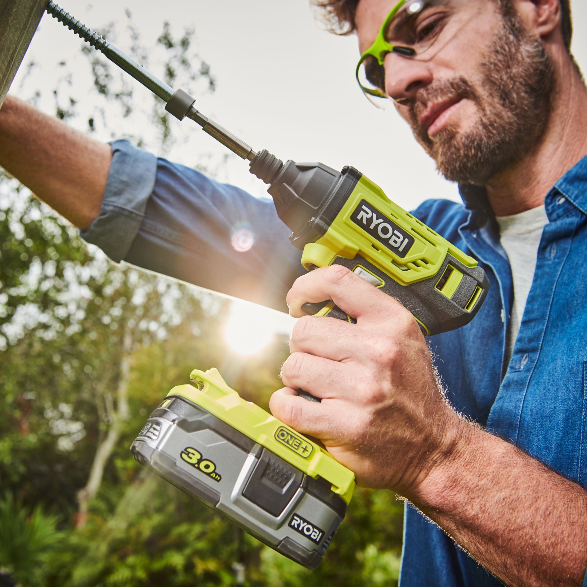 Ryobi drill and online impact combo