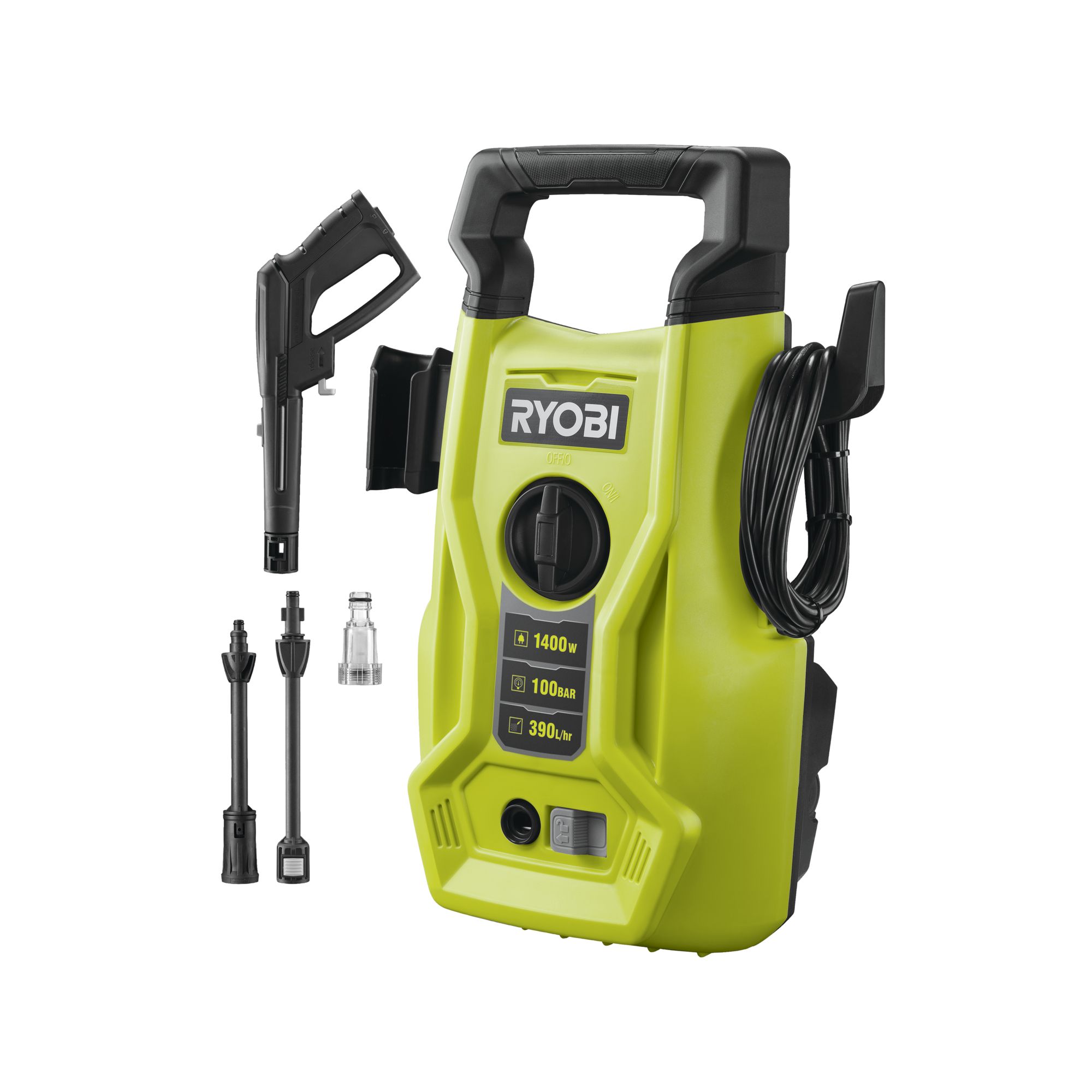 Ryobi 18V ONE Corded Pressure washer RY100PWA Tradepoint