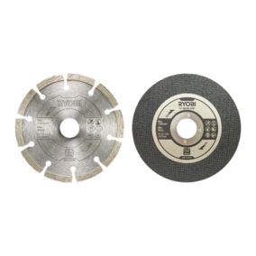 Ryobi 6 piece Cutting & grinding disc set (Dia)115mm