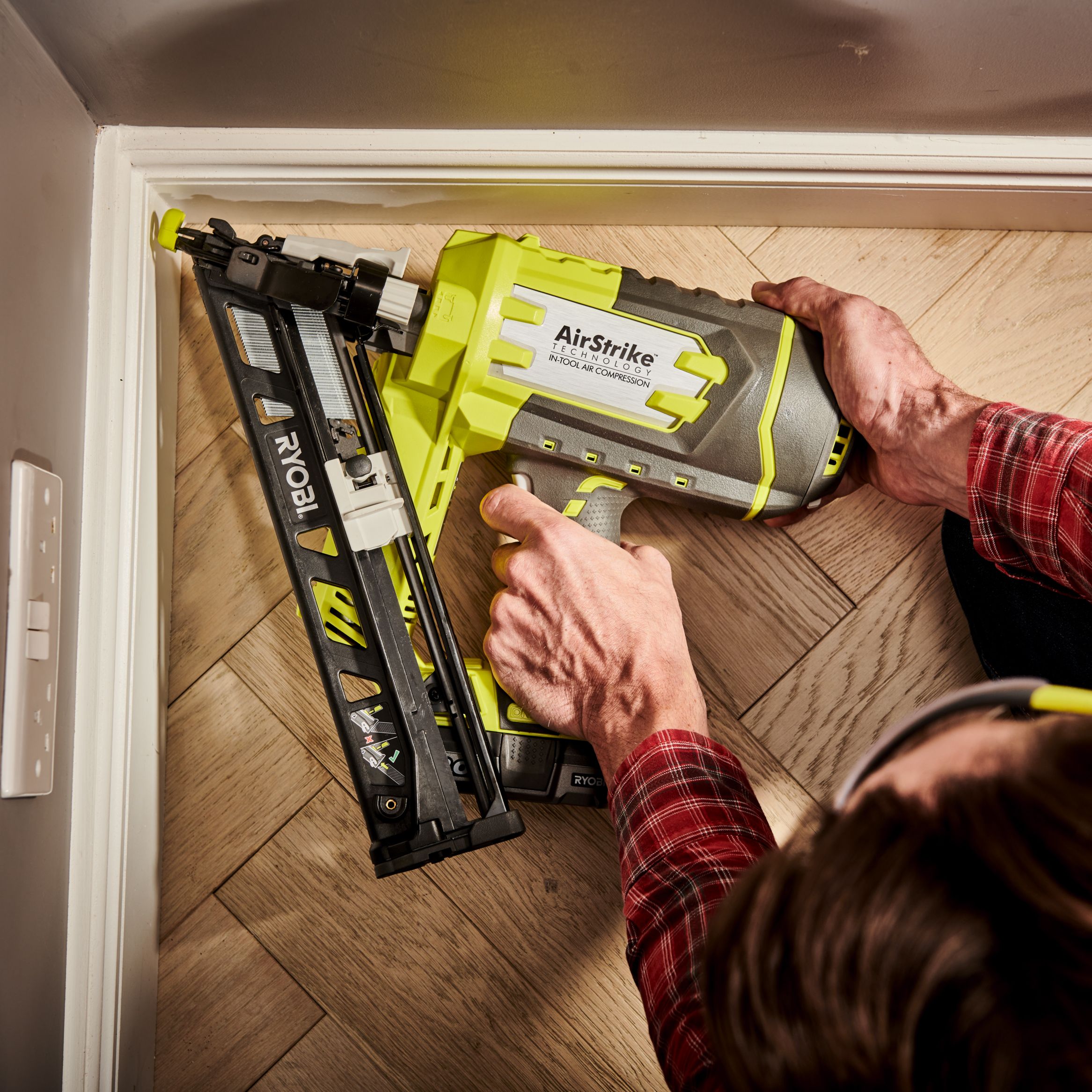 Ryobi 64mm 18V Li ion One Cordless Nailer Bare Tool R15GN18 0 Tradepoint