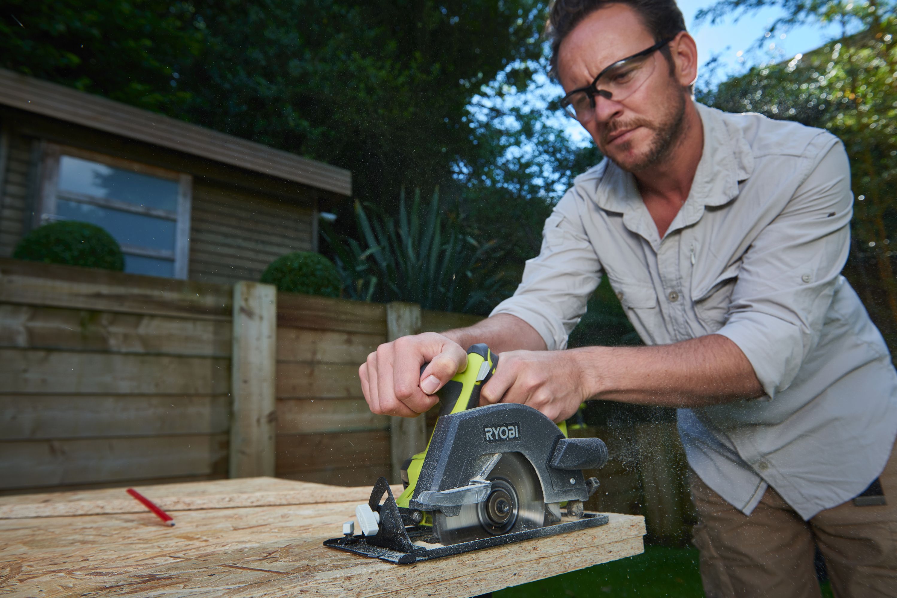 Ryobi ONE+ 18V 150mm Cordless Circular saw R18CSP - Bare unit