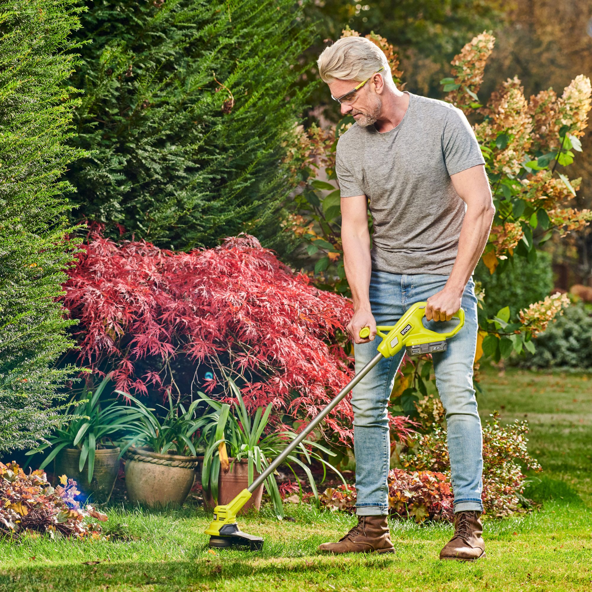 Ryobi ONE+ 18V 230mm Cordless Grass trimmer RY18LT23A-120