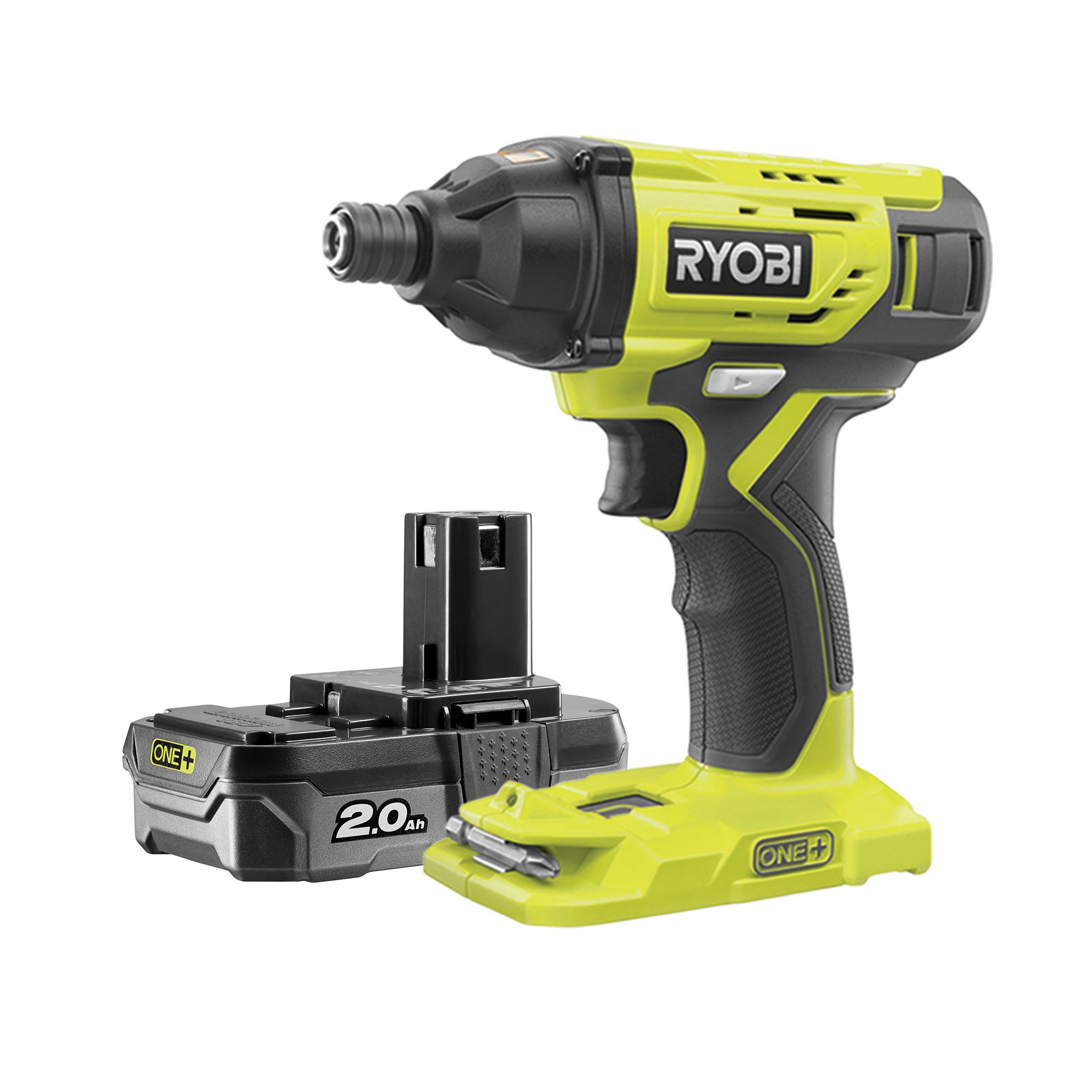 Ryobi ONE 18V Li ion Brushed Cordless Impact driver 1 x 2Ah R18ID2 120S5