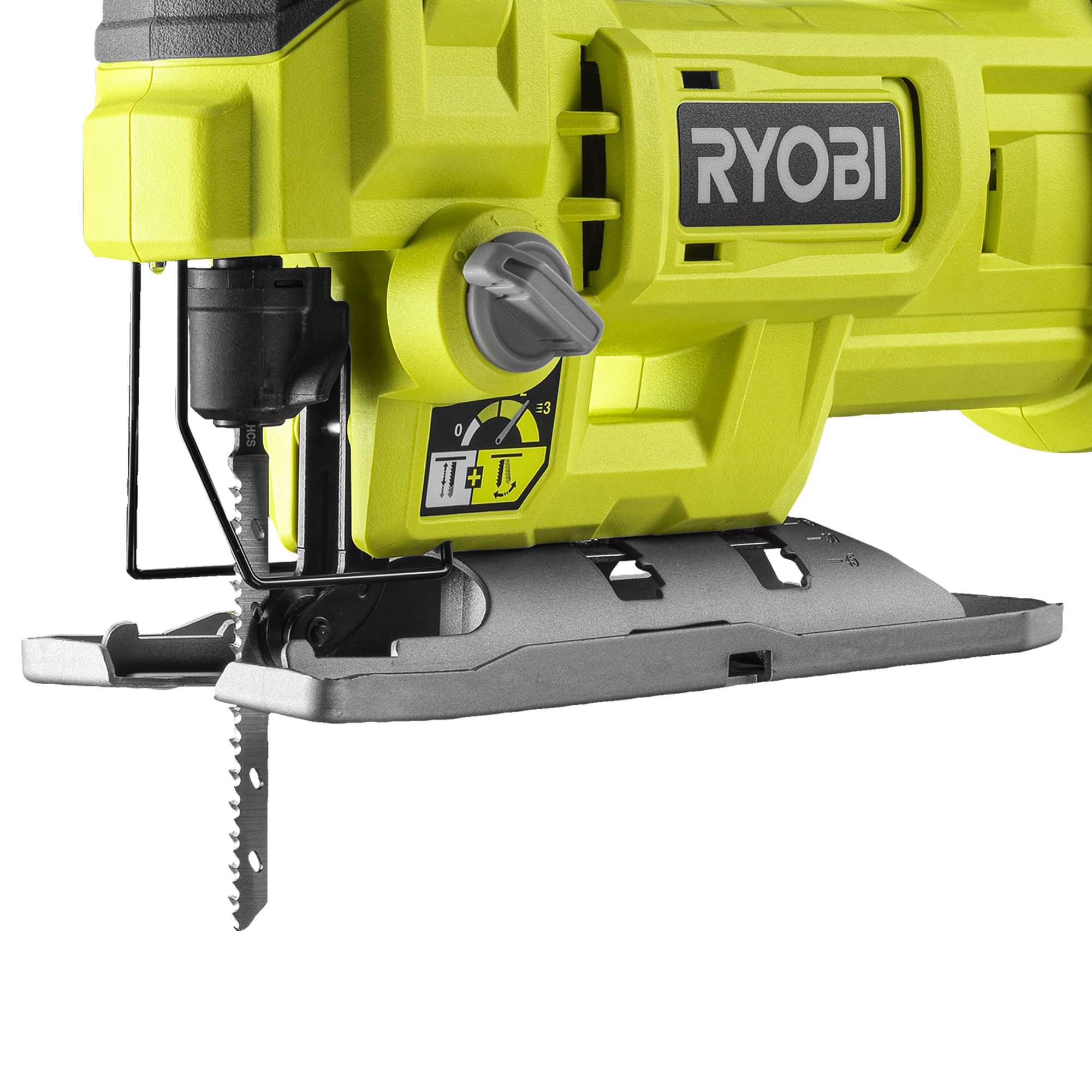 Ryobi ONE+ 18V One+ Brushed Cordless Jigsaw (Bare Tool) - RJS18-0