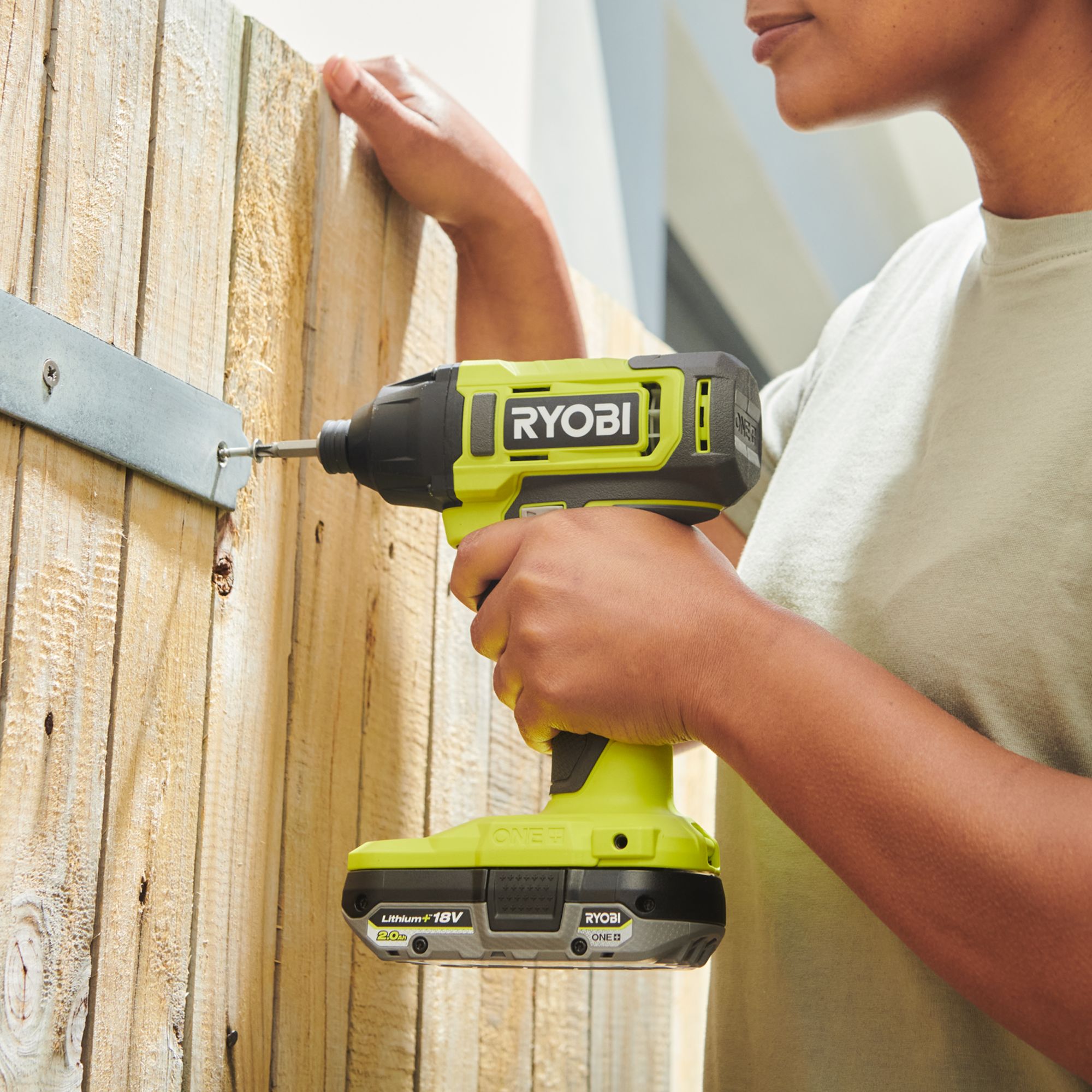 Ryobi ONE 18V One Cordless Impact driver Bare Tool RID18 0 Tradepoint