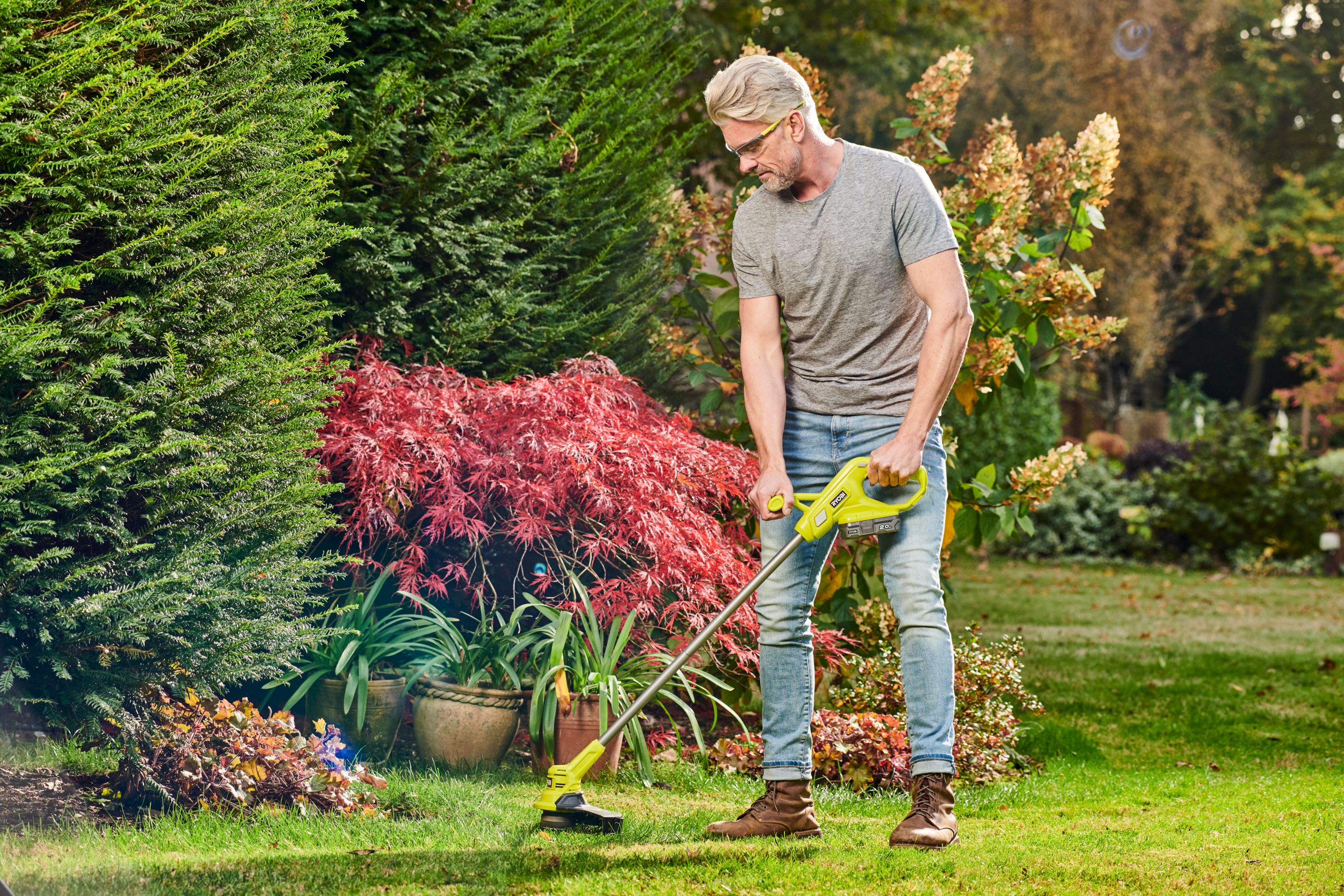 Ryobi RY18LT23A 18V Cordless Line trimmer - Bare
