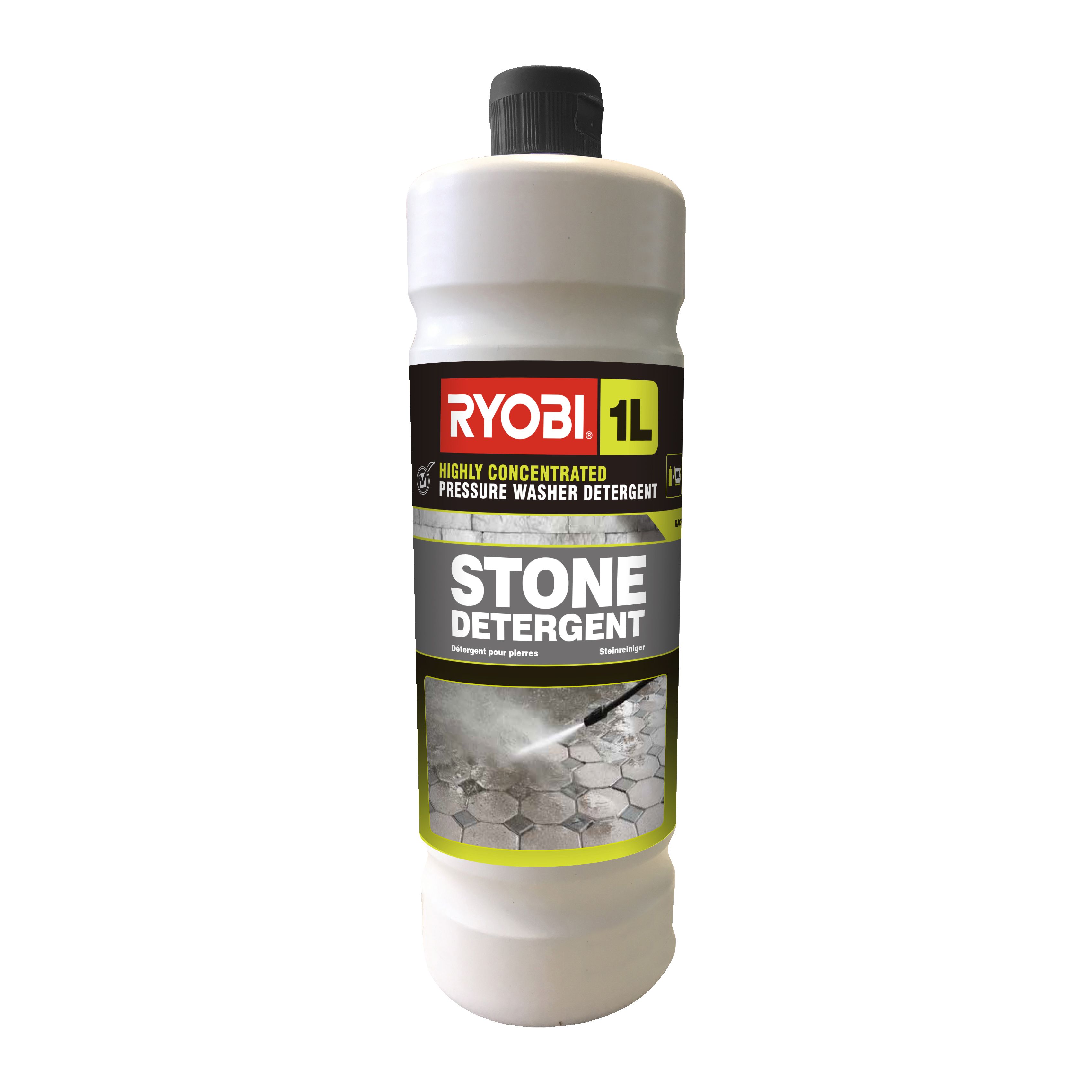 Ryobi Stone Pressure washer detergent, 1L Bottle