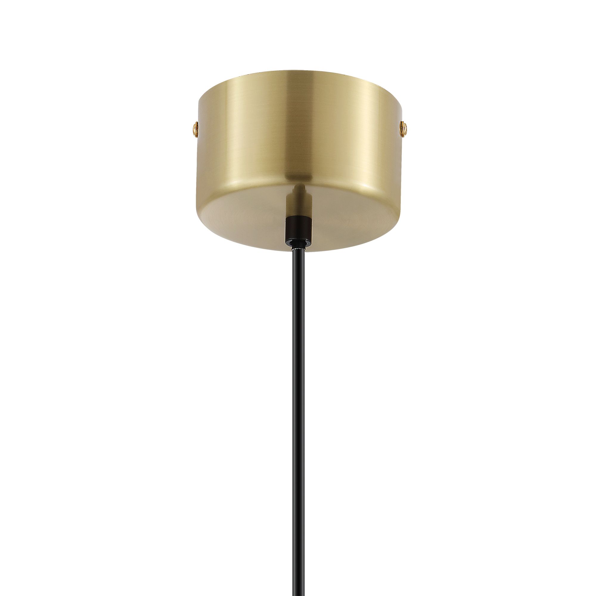 Saiphi Gold effect Pendant ceiling light, (Dia)185mm