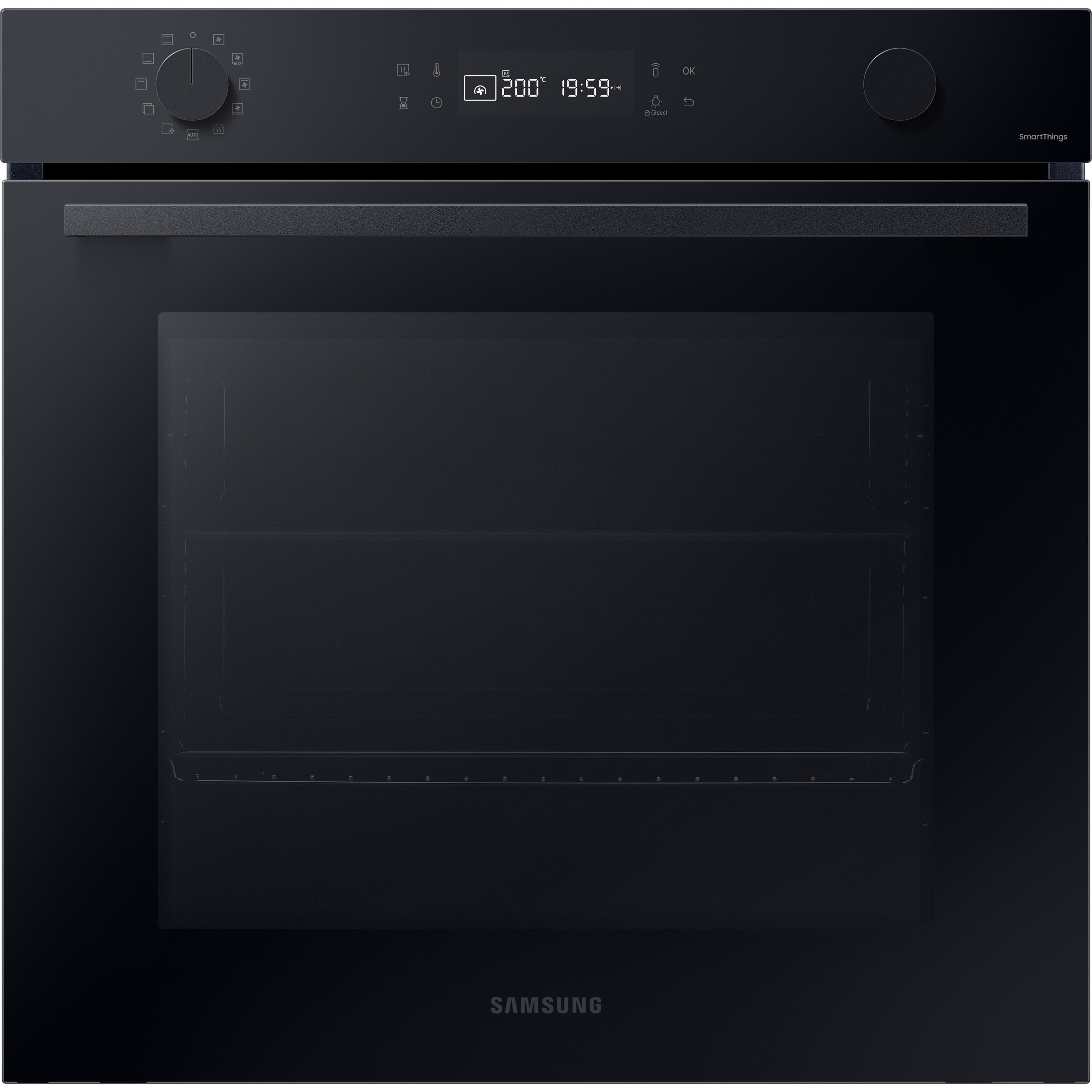 Samsung Bespoke Series 4 NV7B41307AK_BKG Built-in Single Multifunction Oven - Black