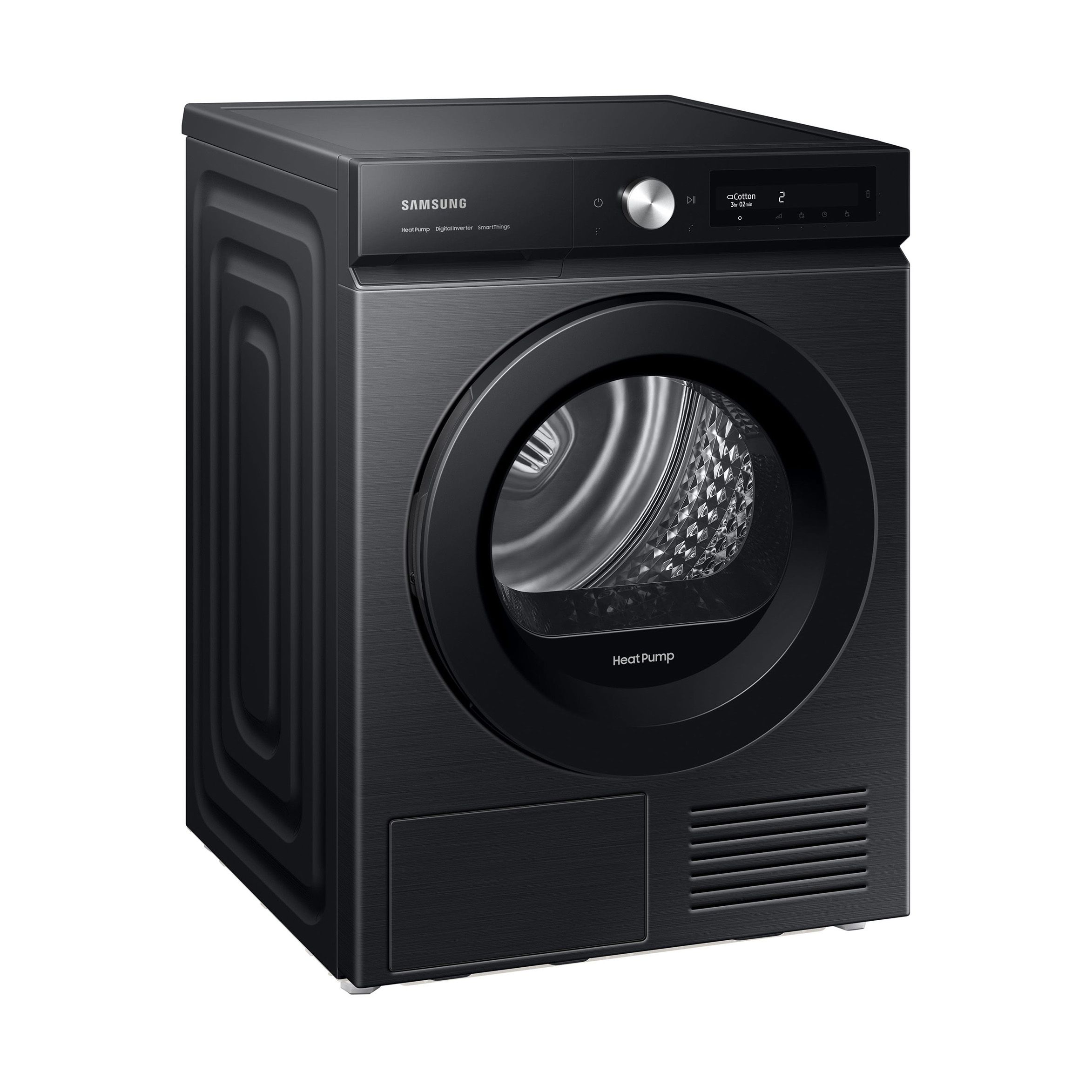 Samsung DV90BB5245AB_BK 9kg Freestanding Heat pump Tumble dryer - Black