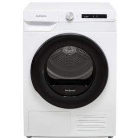 Samsung DV90T5240AW_WH 9kg Freestanding Heat pump Tumble dryer - White