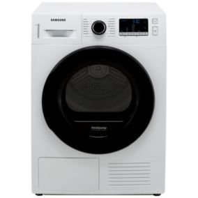 Samsung DV90TA040AE_WH 9kg Freestanding Heat pump Tumble dryer - White