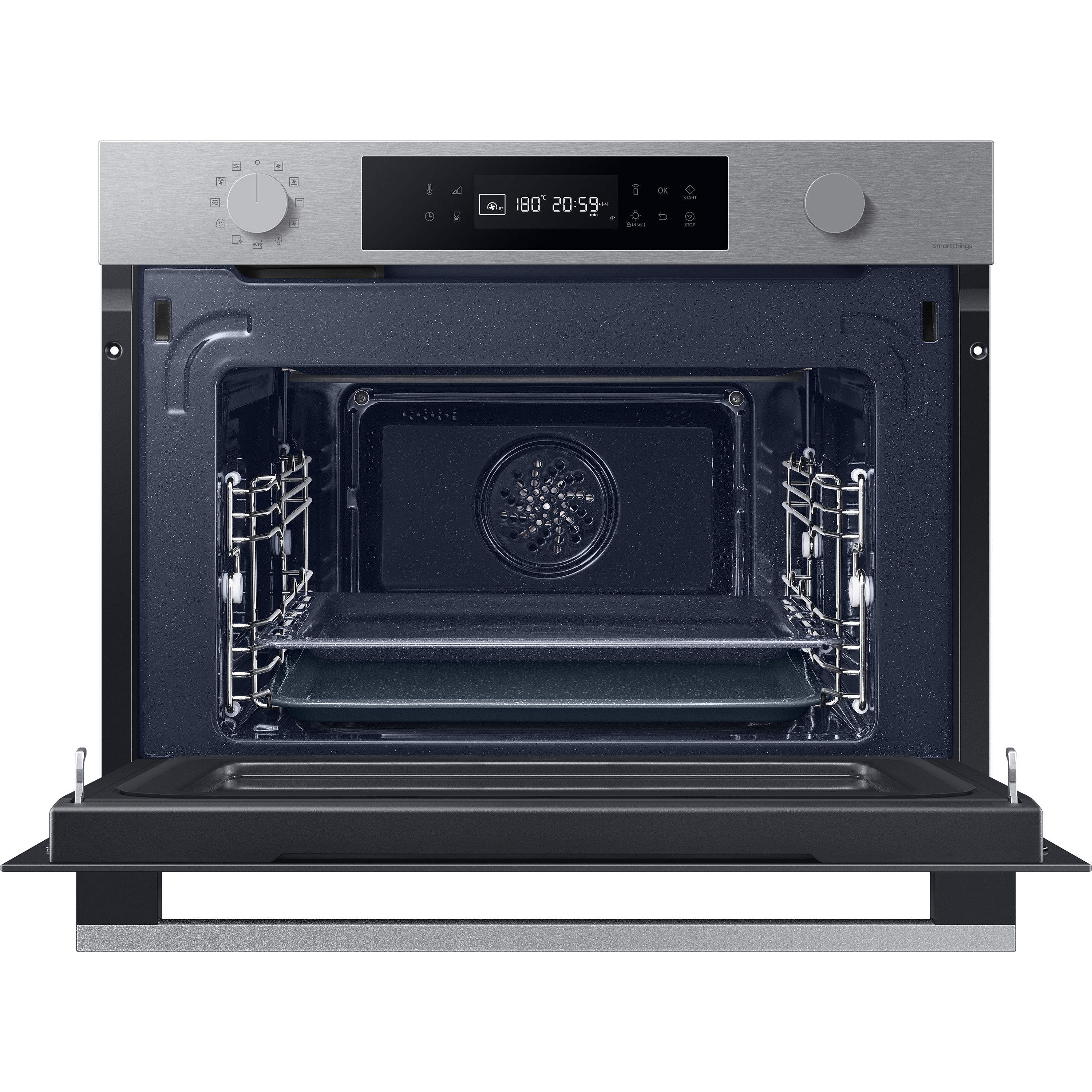 Samsung NQ5B4553FBS Built-in Single Oven with microwave - Stainless steel