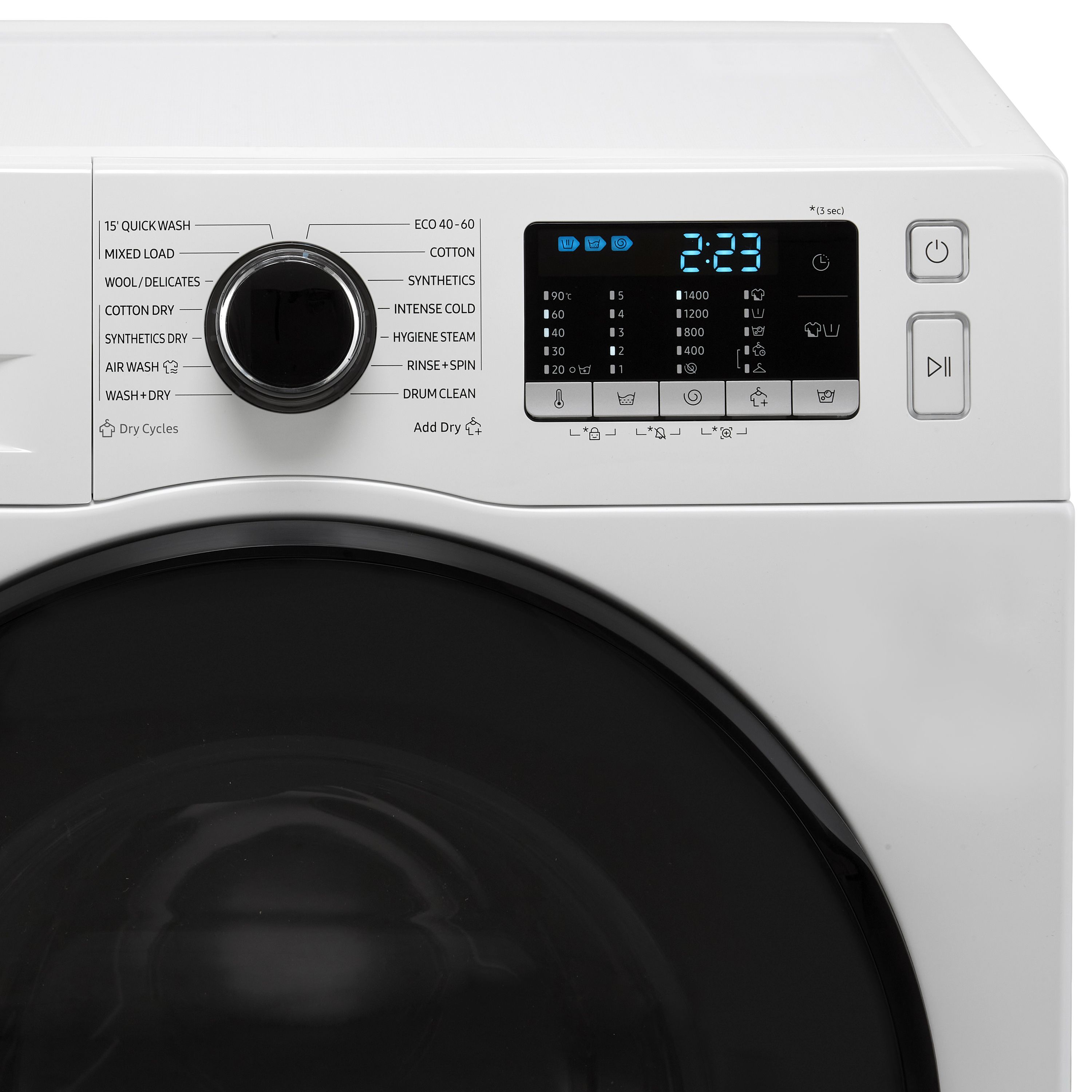 Samsung WD80TA046BE 8kg/5kg Freestanding Condenser Washer dryer - White