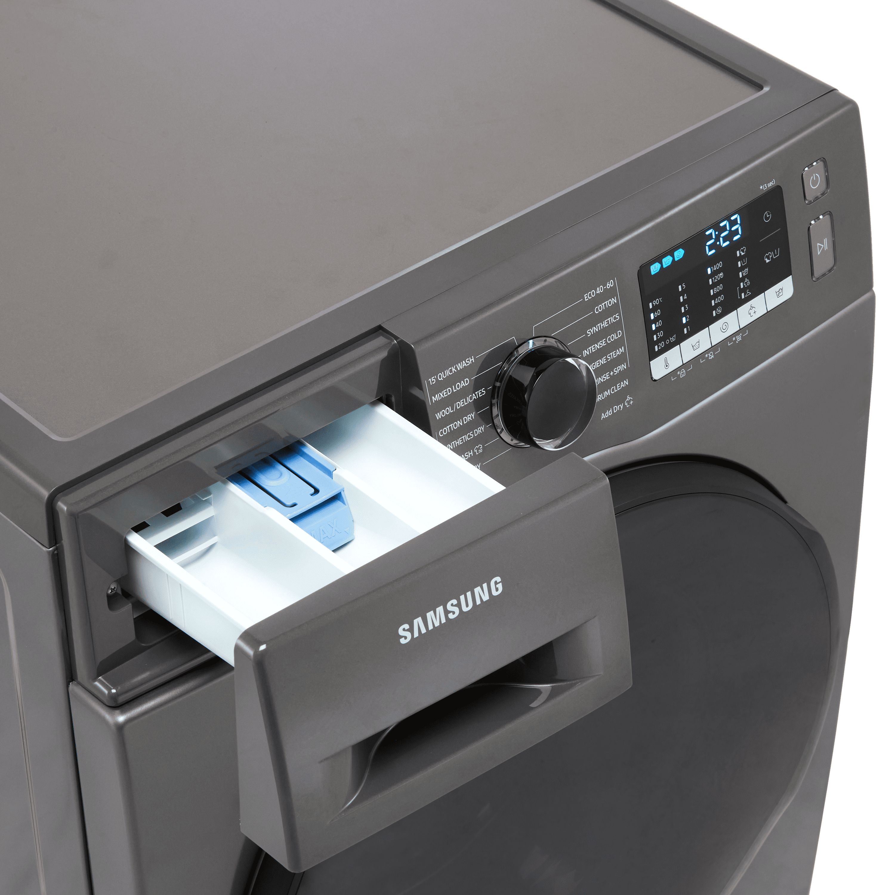 Samsung WD80TA046BX 8kg/5kg Freestanding Condenser Washer dryer - Graphite