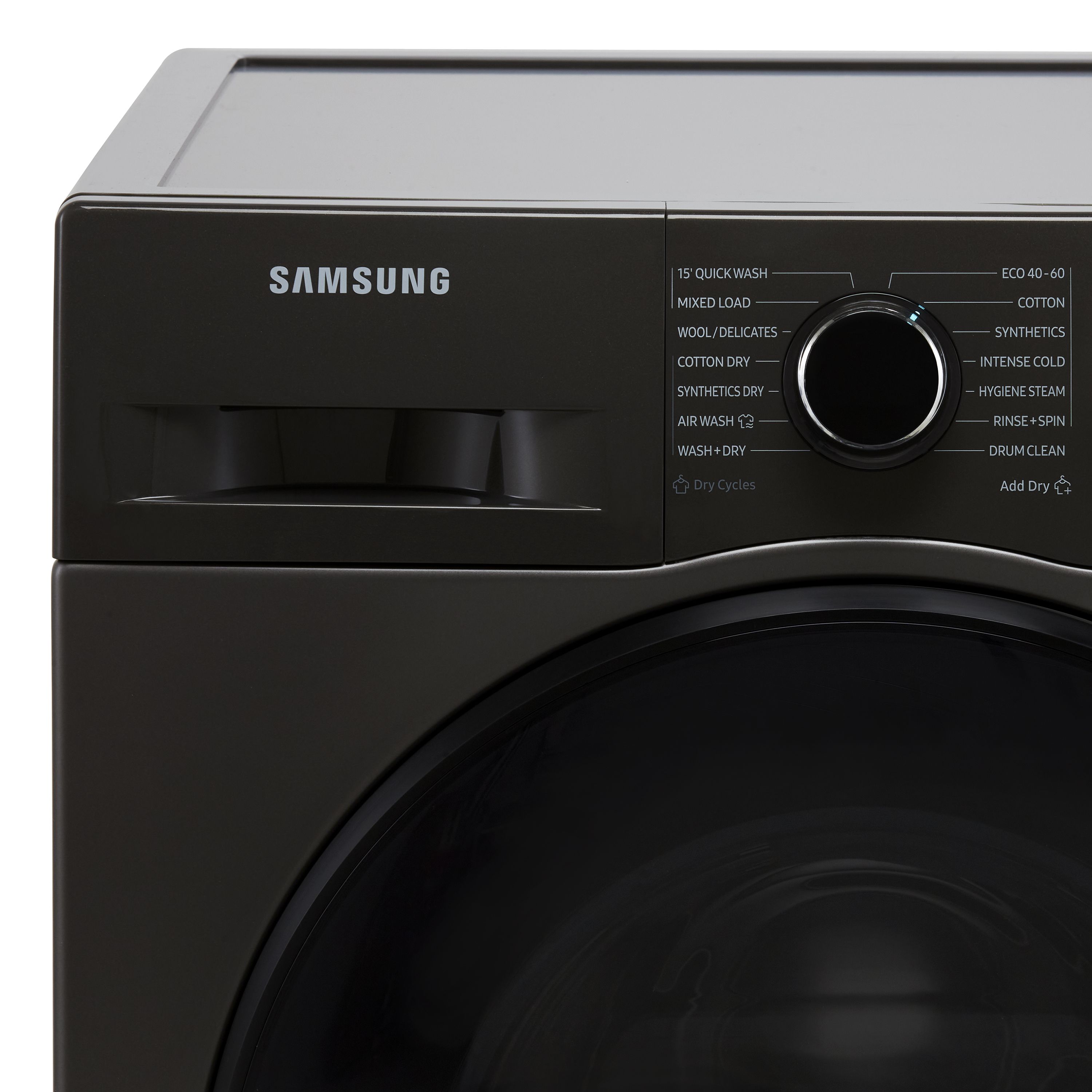 Samsung WD90TA046BX 9kg/6kg Freestanding Condenser Washer dryer - Graphite