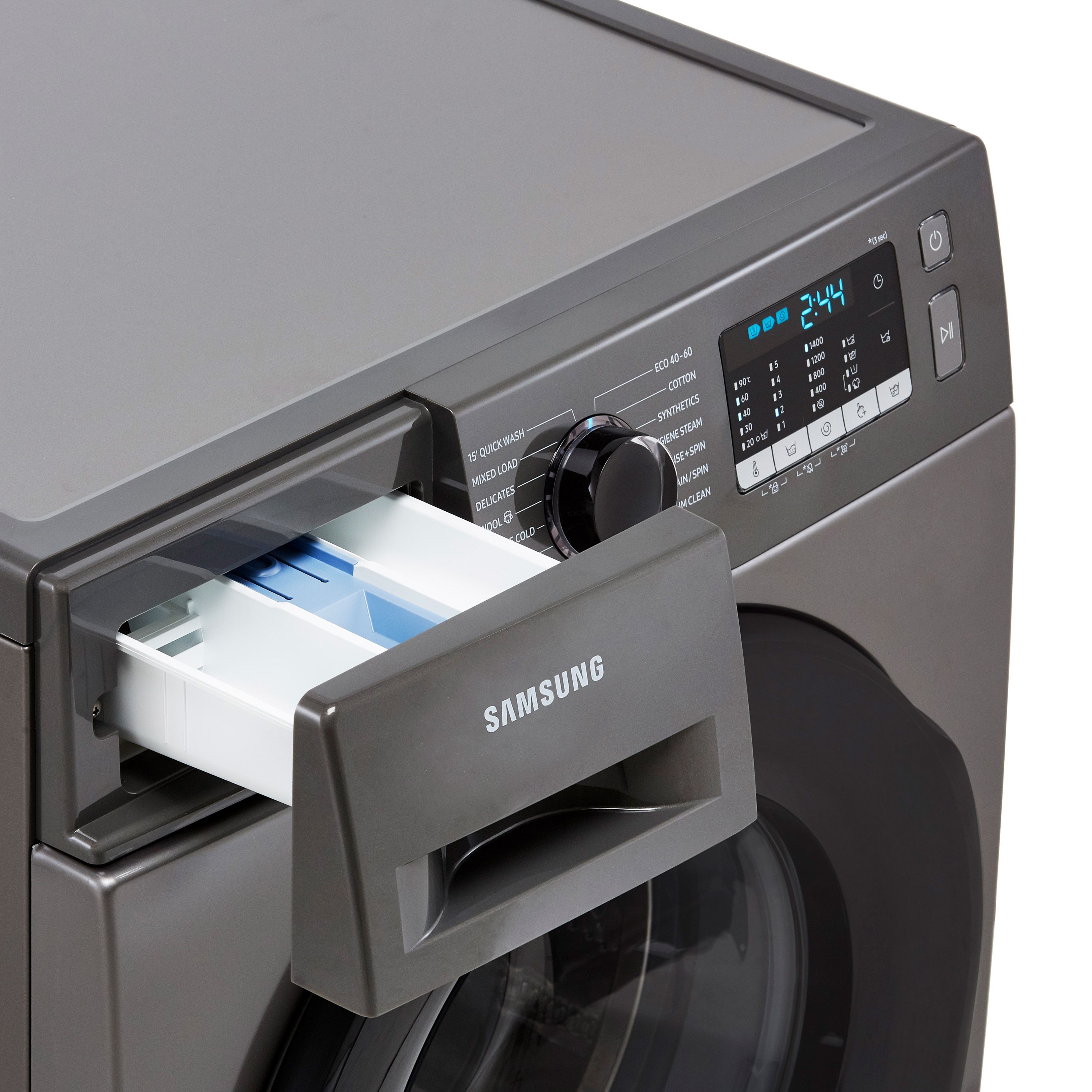 Samsung WW90TA046AX 9kg Freestanding 1400rpm Washing machine - Graphite